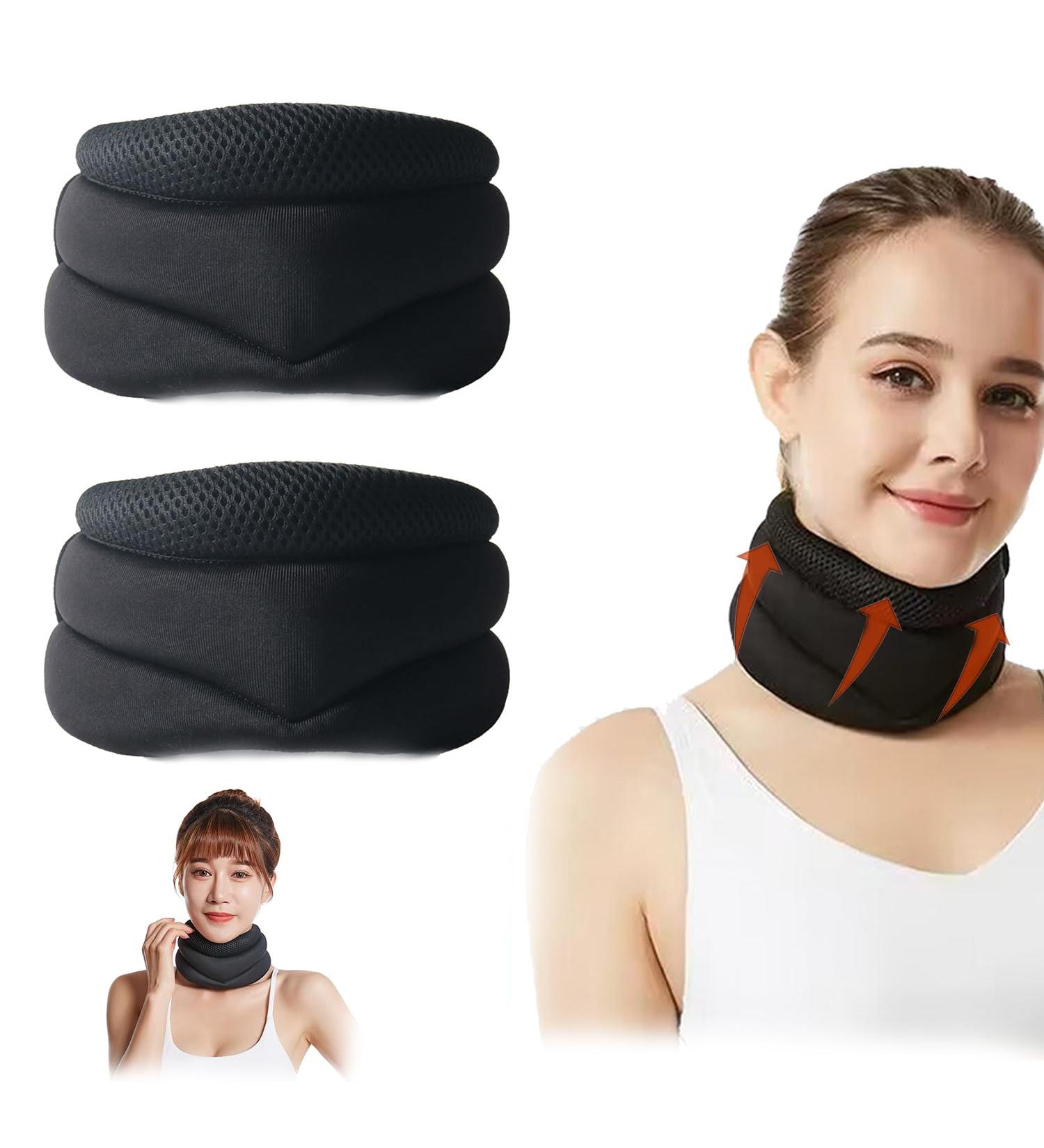 Cervicorrect Neck Brace Cervicorrect Neck Brace By Healthy Lab Co Cervical Neck Brace to Stop Snoring Perfect for Neck Pain Relief and Snoring Prevention in Men Andwomen (2Pcs) - Buy Online on GoSupps.com