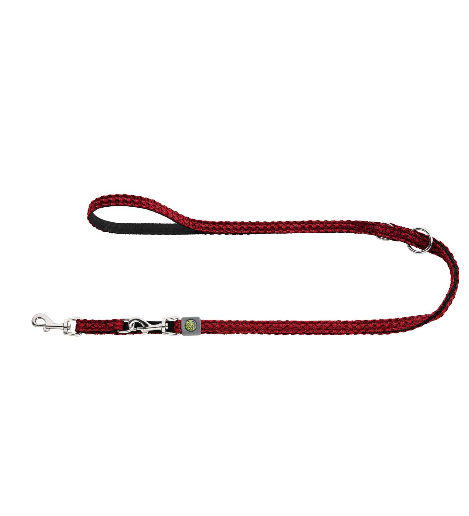 HUNTER HILO Adjustable dog leash with lightweight mesh material 1.5 x 200 cm red red 1.5 x 200 cm