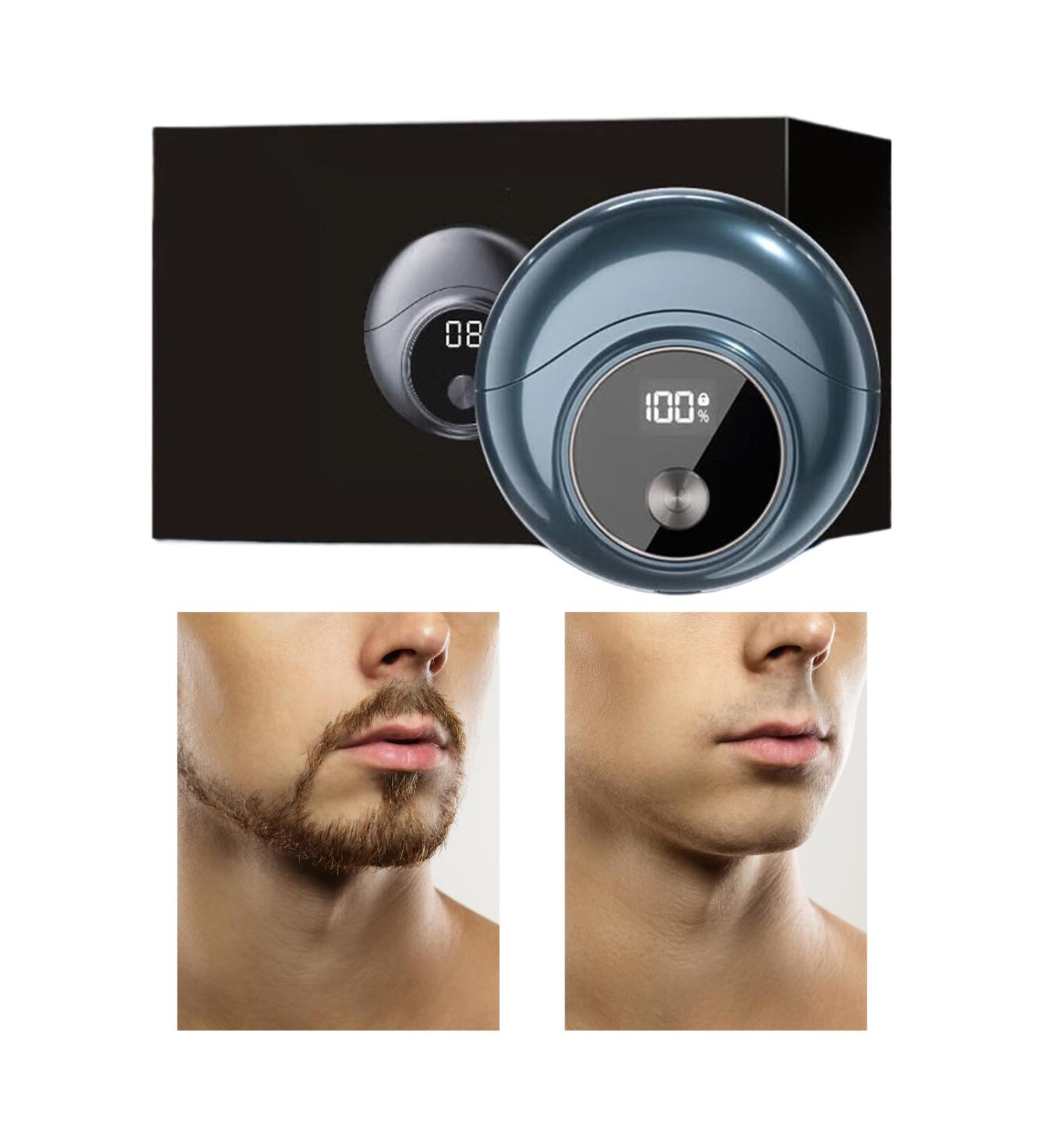 Rasoir pour le visage pour homme | Tondeuse barbe pour le visage Rasoir portable pour salle de bain chambre coucher voyage et pour p re ami mari Bleu - Buy Online on GoSupps.com