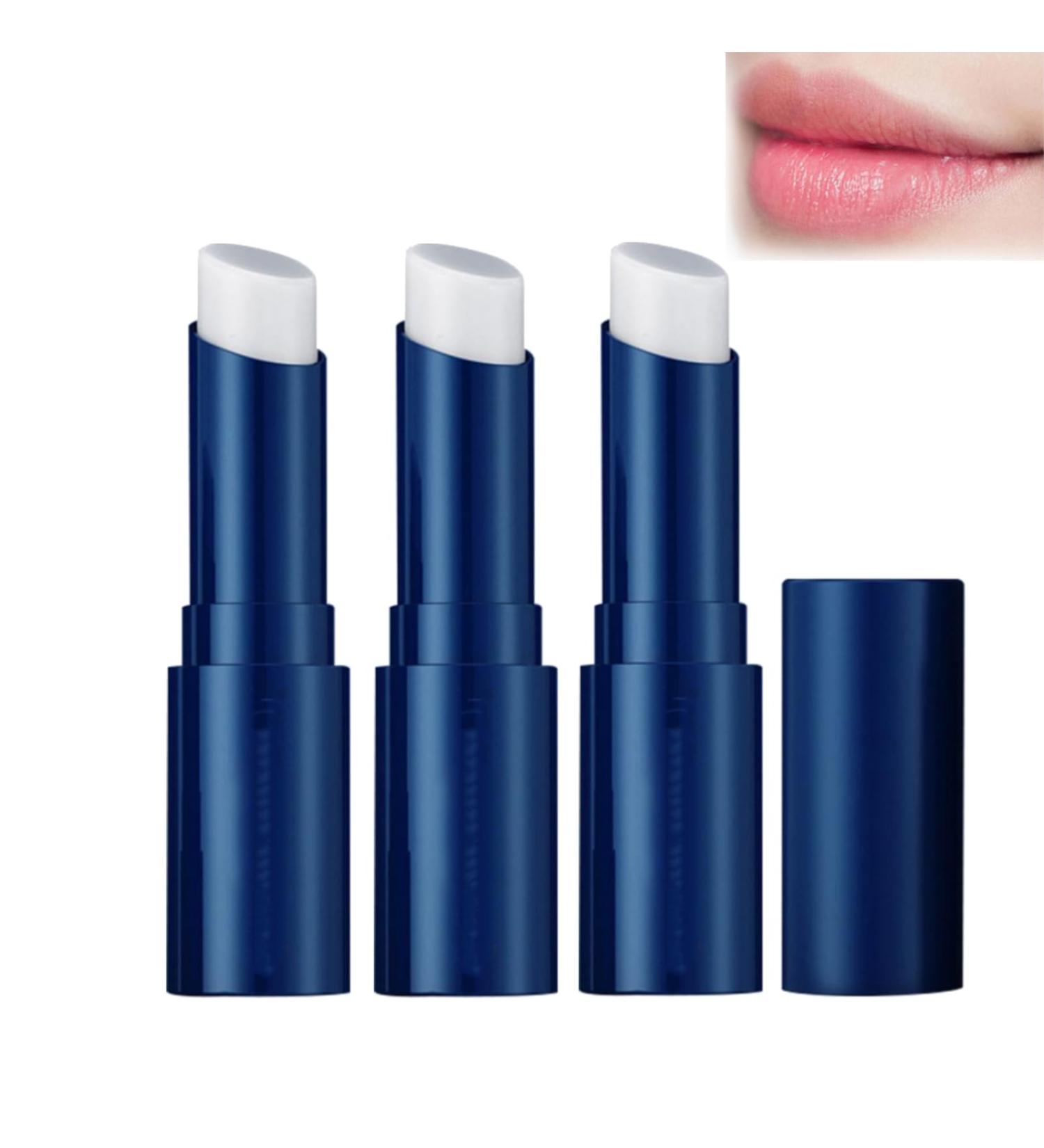 Moisturizing Lip Balm For Men Moisturizing Lip Balm For Chapped Lips Lip Moisturizer Men's With Organic Moisturizing Serums Moisturizes Lips (3) - Buy Online on GoSupps.com