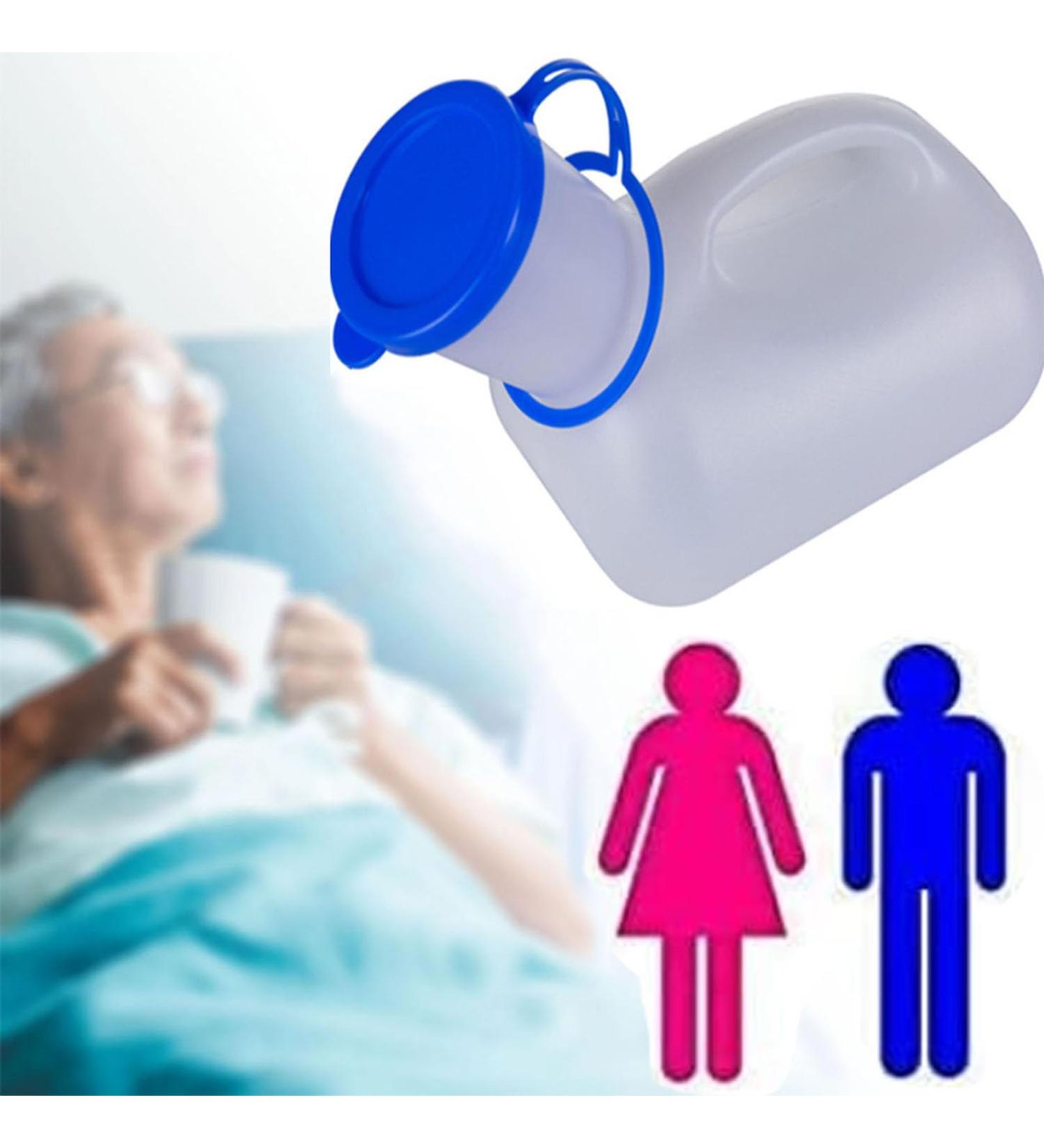 ICEMOB Unisex Urinal Pot 1000Ml Portable Urinal with Lid Spill Proof Urine Bottles for Camping Outdoor Travel Mobile Toilet Urinal Provide You with The Ultimate Comfort Experience Women - Buy Online on GoSupps.com