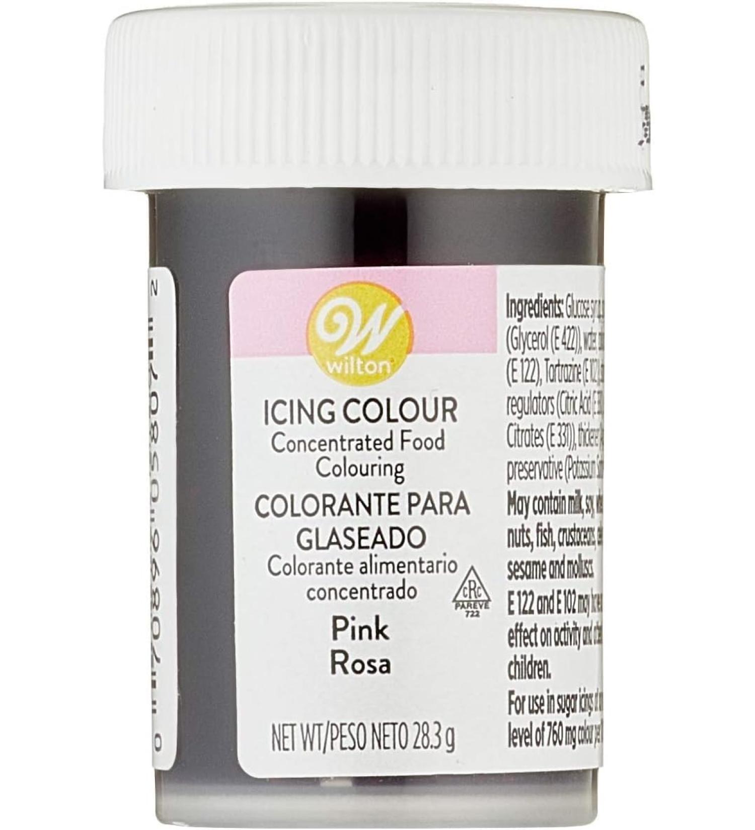 Wilton Pink Gel Icing Colour 28.3g - Professional-grade Food Coloring - Buy Online on GoSupps.com