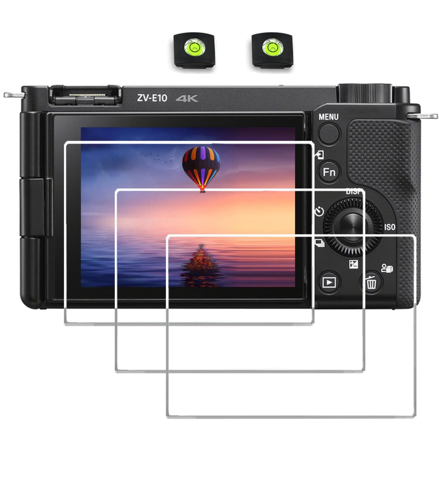 Debous Anti-scratch Tempered Glass Screen Protector for Sony ZV-1F ZV-E10 Mirrorless Camera - 3 Pack - Buy Online on GoSupps.com
