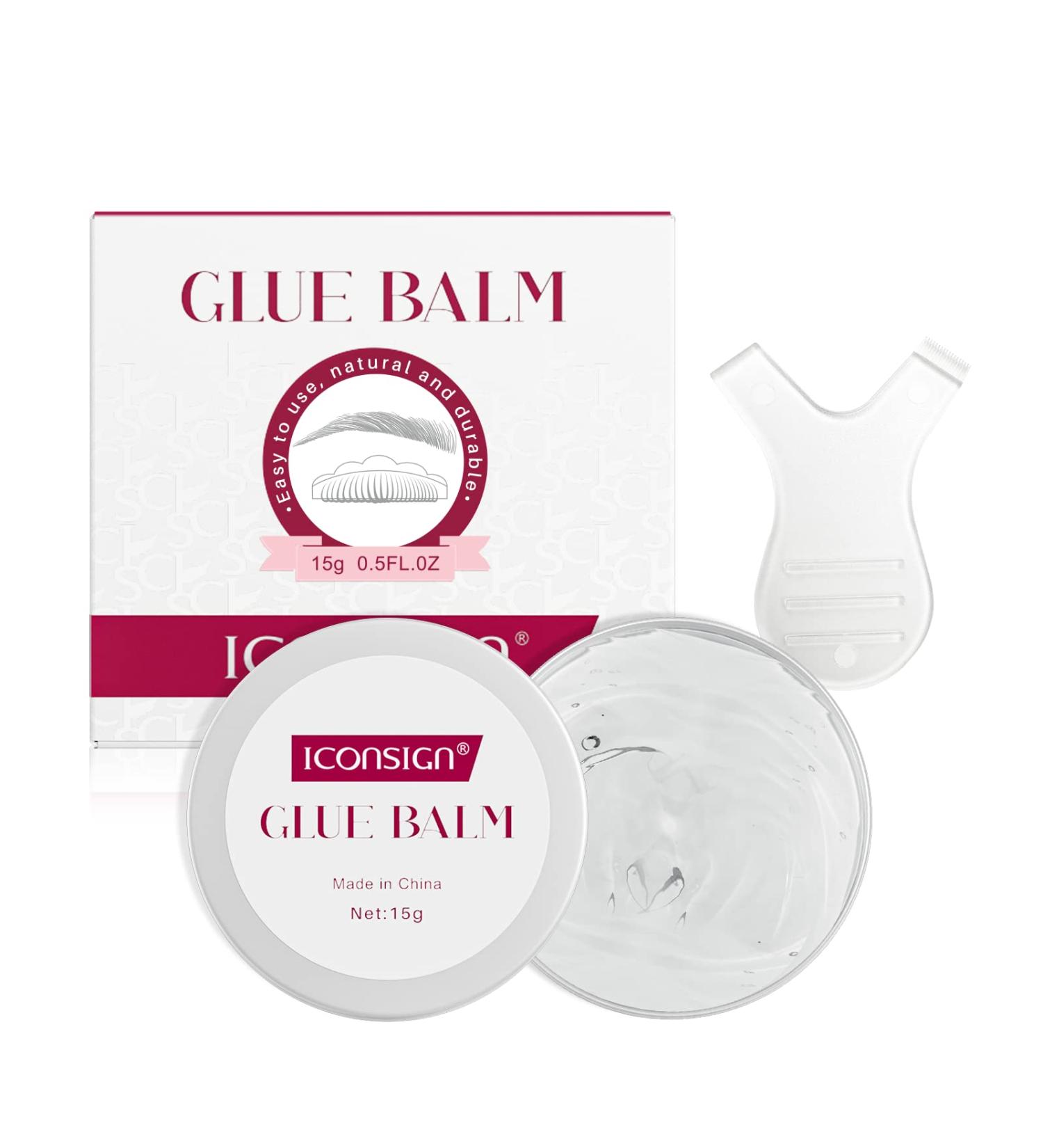 ICONSIGN Lash Lift Glue Balm Eyelash Lift Perm Adhesive for Brow Lamination Upgrated Professional Strong Hold Eyebrow Glue for Salon Use Bergamot Flavor - Buy Online on GoSupps.com