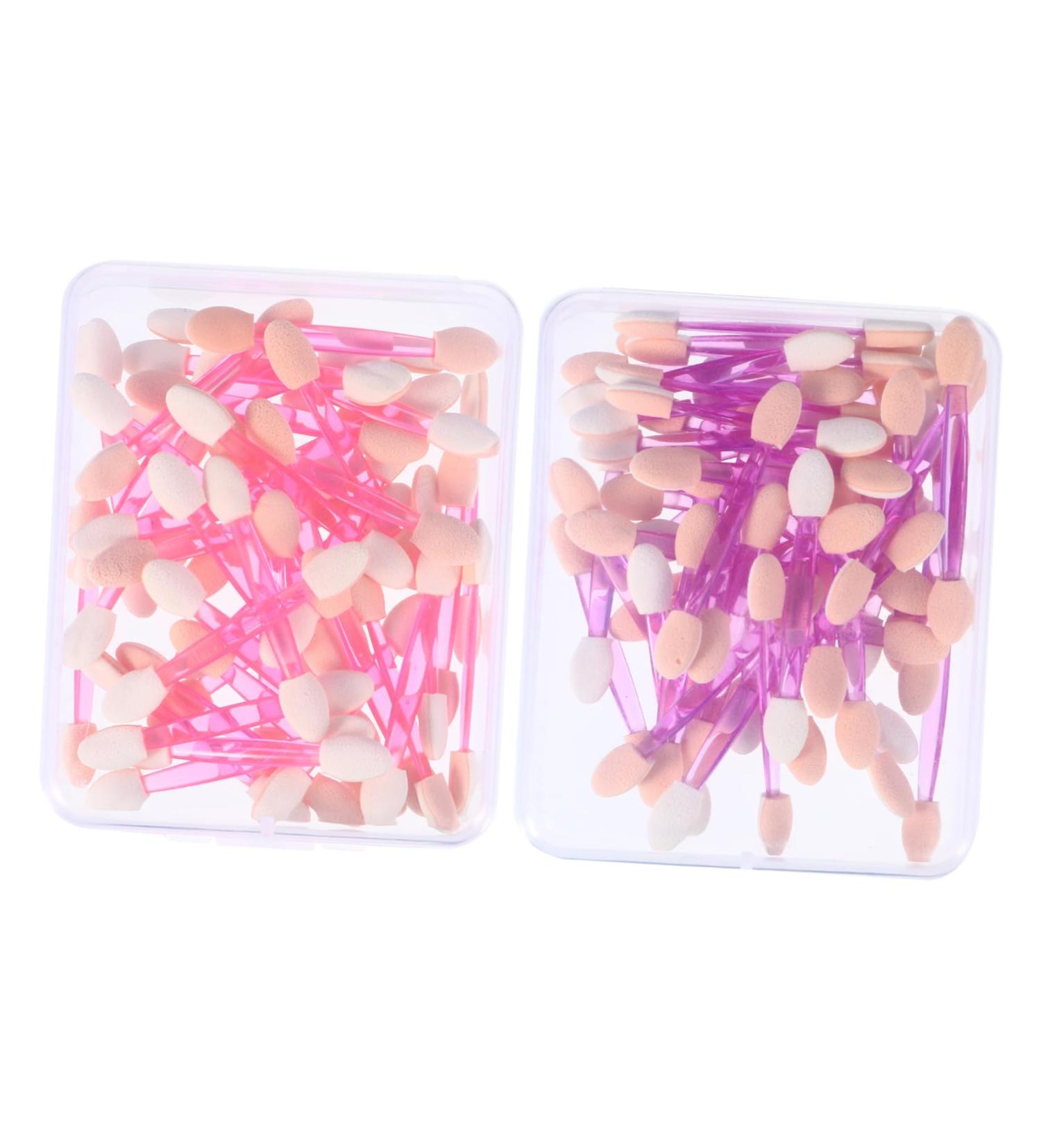 Didiseaon 100pcs Sponge Eyeshadow Makeup Double-ended Double Brush Ended Shadow Dual with Sides - Buy Online on GoSupps.com