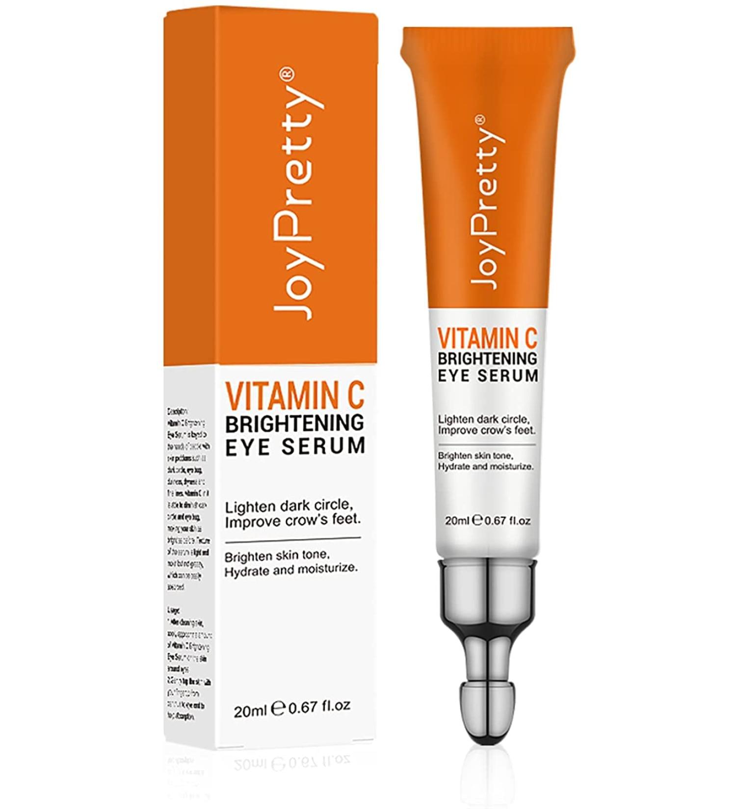 Vitamin C Brightening Eye Serum is keyed to the needs of people with skin problems such as dark circle eye bag dullness dryness and fine lines - Buy Online on GoSupps.com