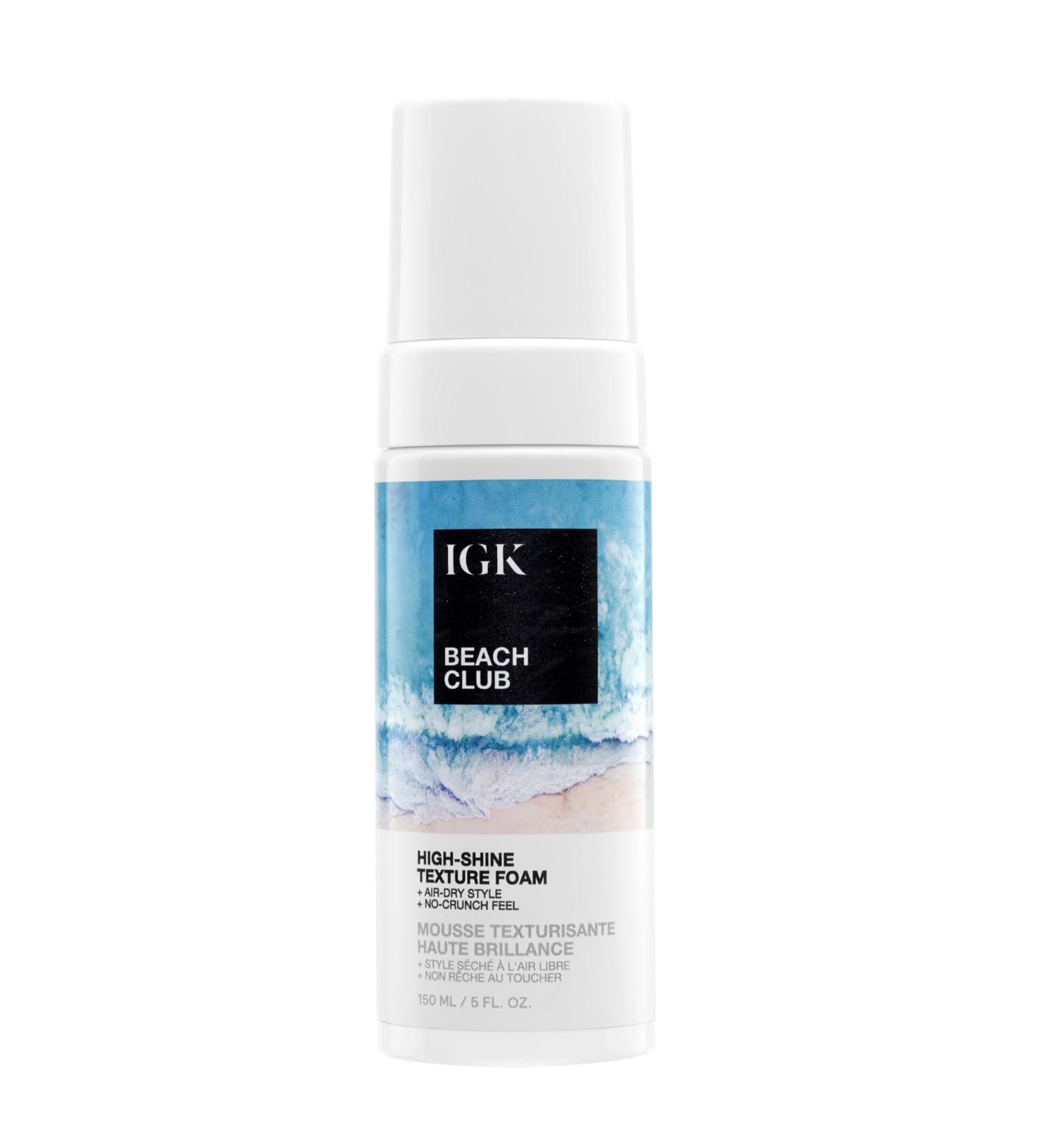IGK Beach Club High Shine Texture Foam - Buy Online on GoSupps.com