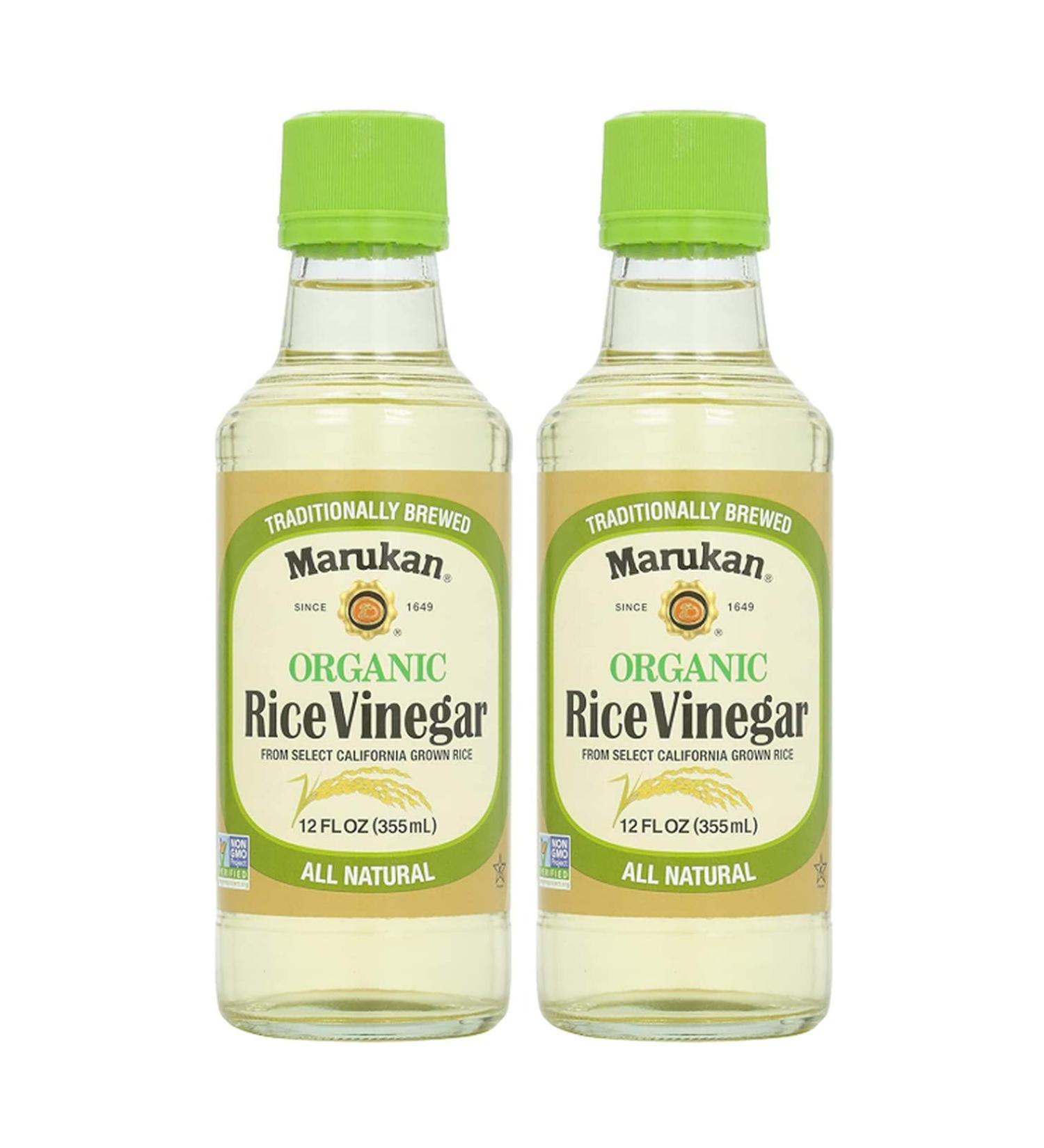 Marukan Organic Rice Vinegar 24fl.oz (2 Pack) - Premium Quality Japanese Vinegar - Buy Online on GoSupps.com