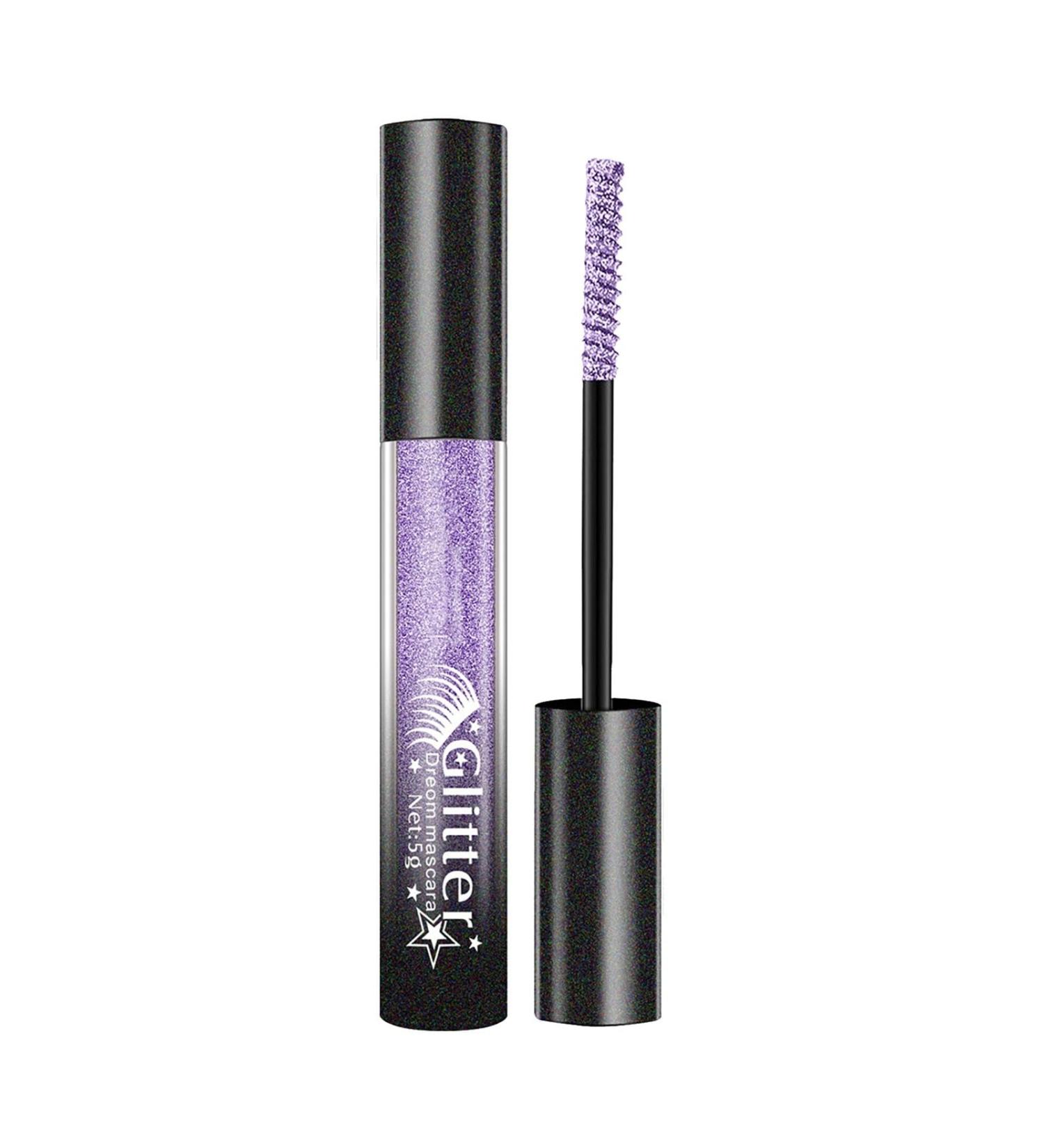 Mascara scintillant 1 5 ml Cils color s multicolores et imperm ables mascara volumateur et scintillant de couleur allong e et scintillante pour les f tes de mariage. (B One Size) - Buy Online on GoSupps.com