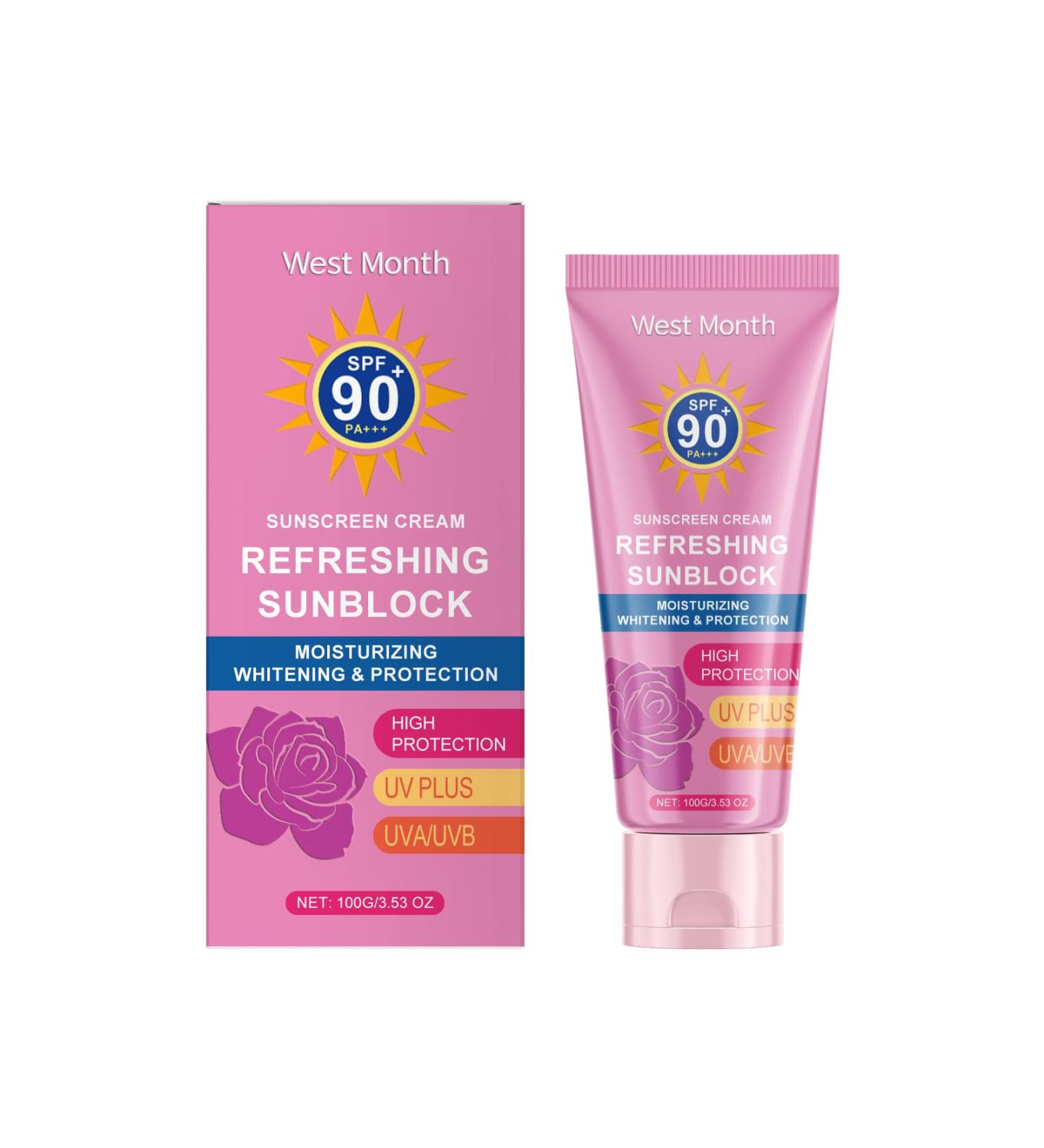 OLLZPJFPK Brightening Isolation Protective Cream Outdoor Moisturizing Protective Isolation Care for Face and Body Skin - Buy Online on GoSupps.com