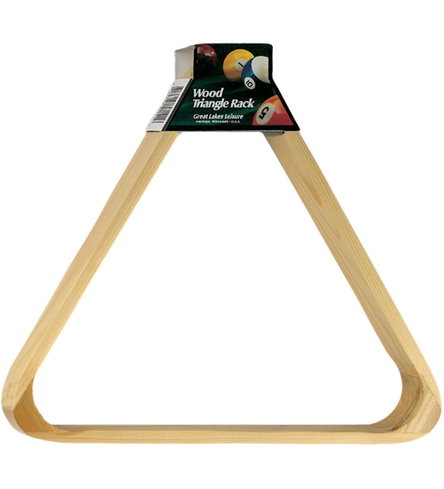 Viper 8-Ball Rack - Hardwood Triangle for Standard 2-1/4 Billiard/Pool Table Balls - Buy Online on GoSupps.com