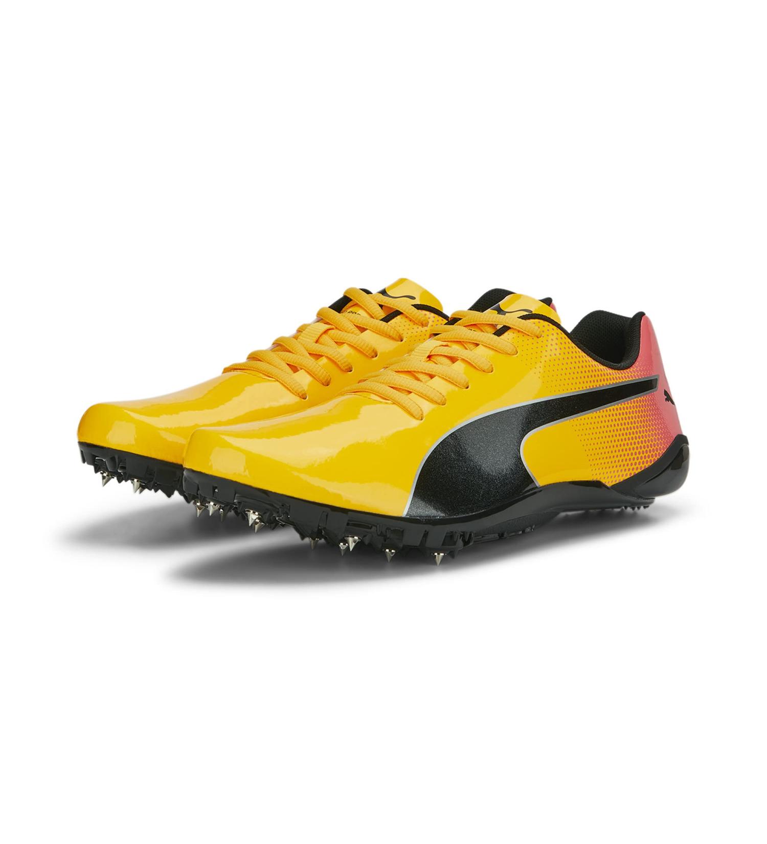 PUMA Men's Evospeed Prep Sprint 3 Track and Field Shoe - 40 EU Sun Stream Sunset Glow & Puma Black - Fast Worldwide Shipping! - Buy Online on GoSupps.com