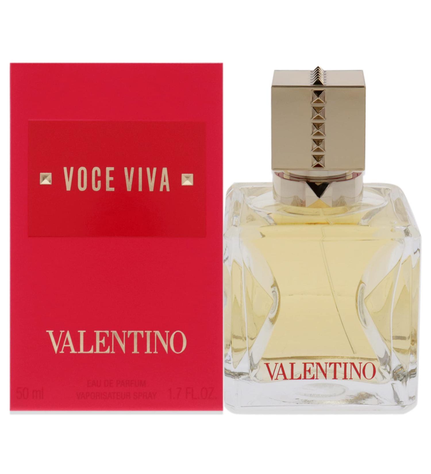 Valentino Voce Viva for Women 1.7 oz Eau de Parfum Spray 1.7 Fl Oz (Pack of 1) - Buy Online on GoSupps.com