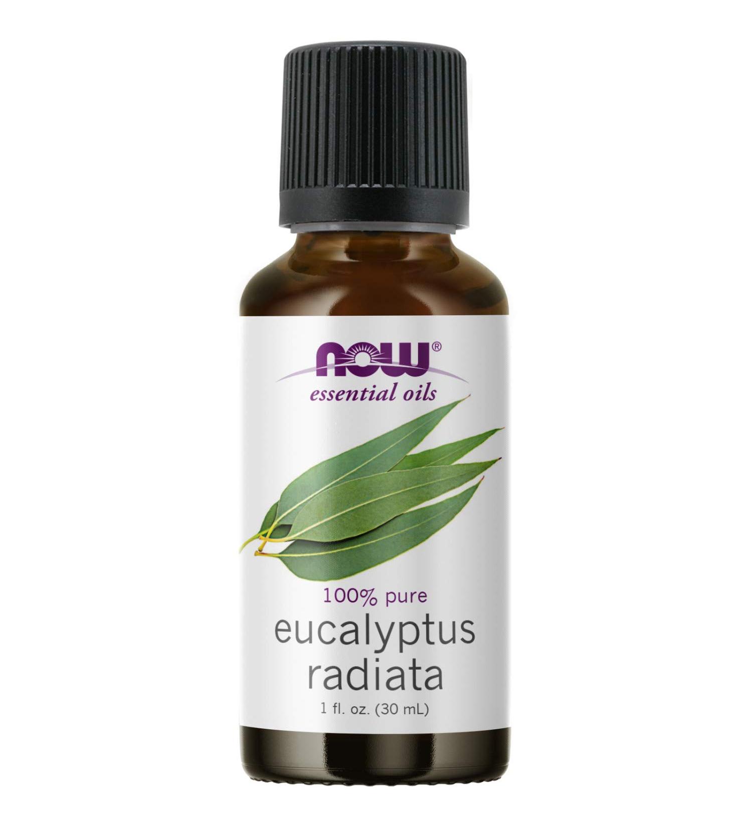 Now Foods Eucalyptus Radiata Essential Oil 1 fl oz - Pure Aromatherapy | Natural Wellness - Buy Online on GoSupps.com
