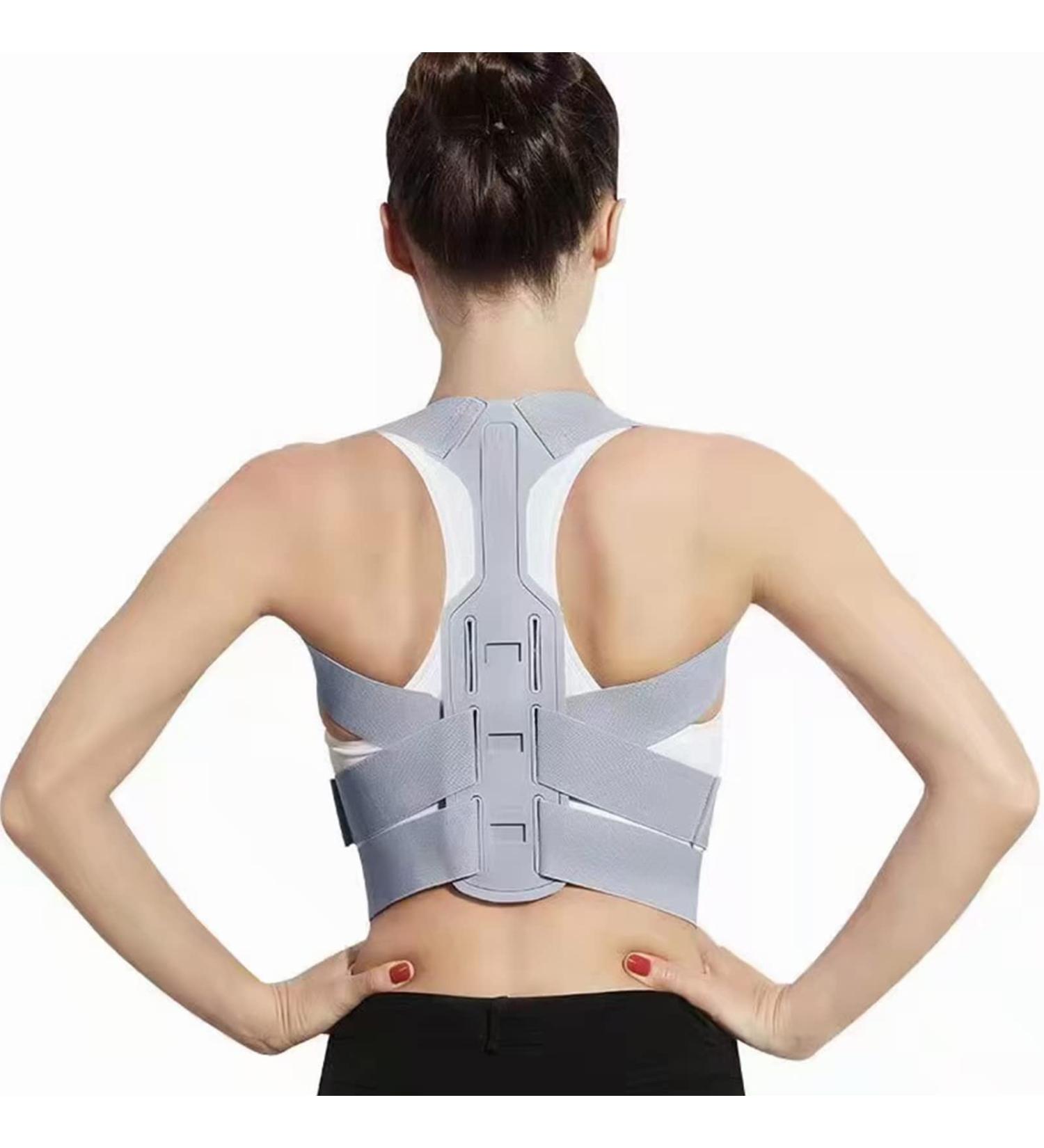 Posture Corrector for Women & Men - Adjustable Concealed Back Brace for Scoliosis & Hunchback Correction | Breathable Support for Better Posture - Buy Online on GoSupps.com