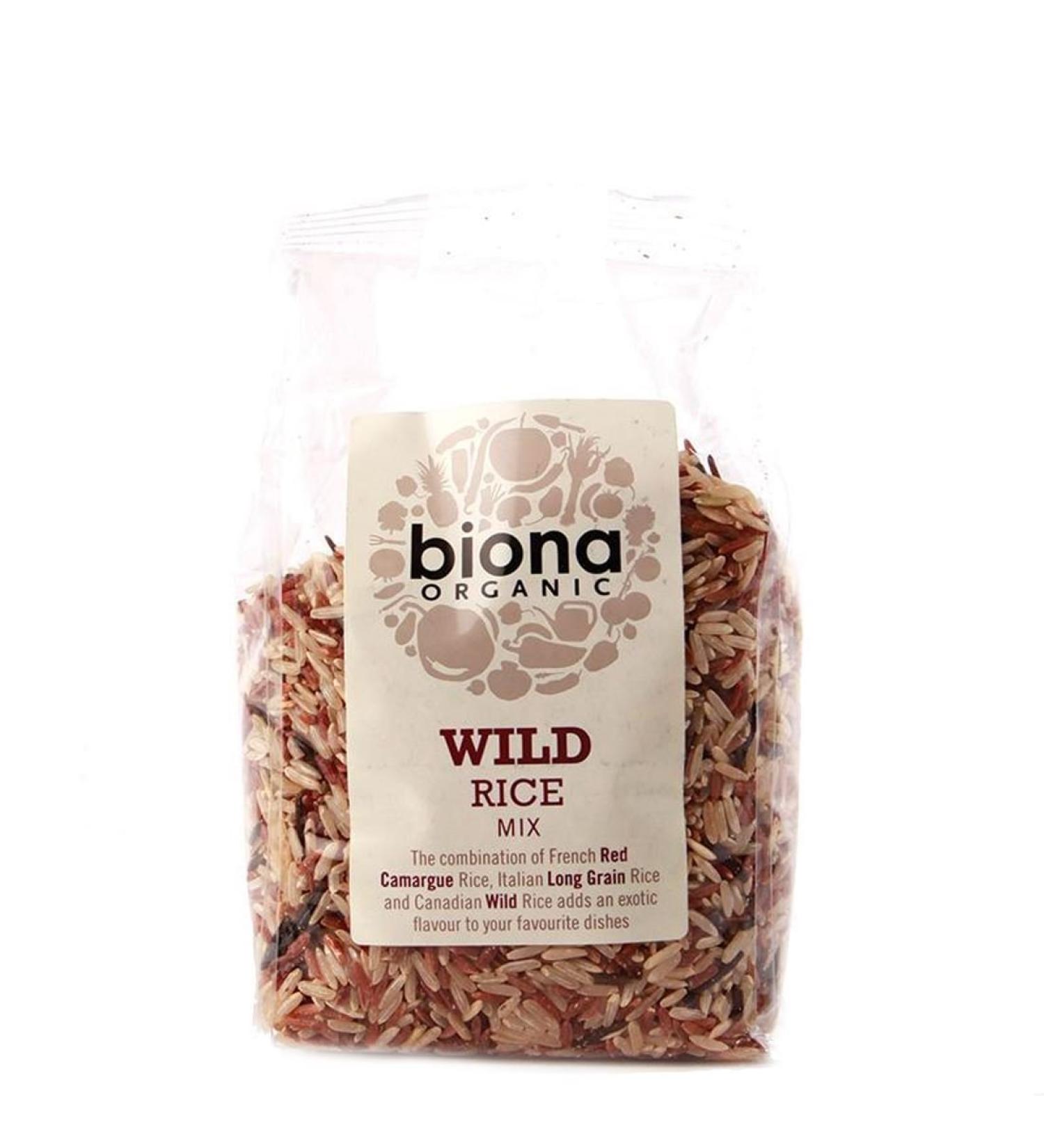 Biona | Wild Rice Mix Organic | 1 x 500g 500 g (Pack of 1)