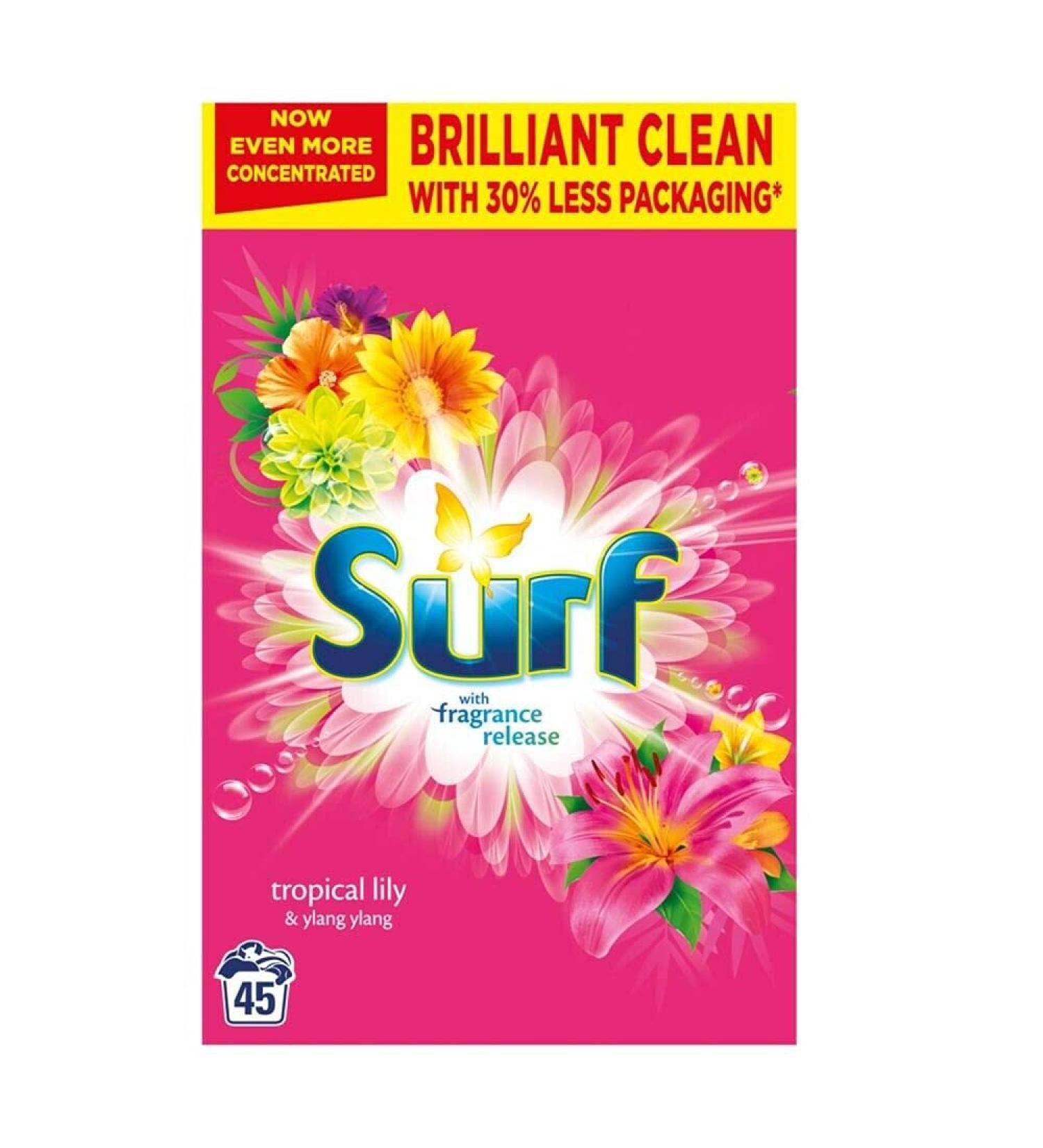 Tropical Lily & Ylang-Ylang Laundry Powder - 2.25kg | 45 Washes - Buy Online on GoSupps.com