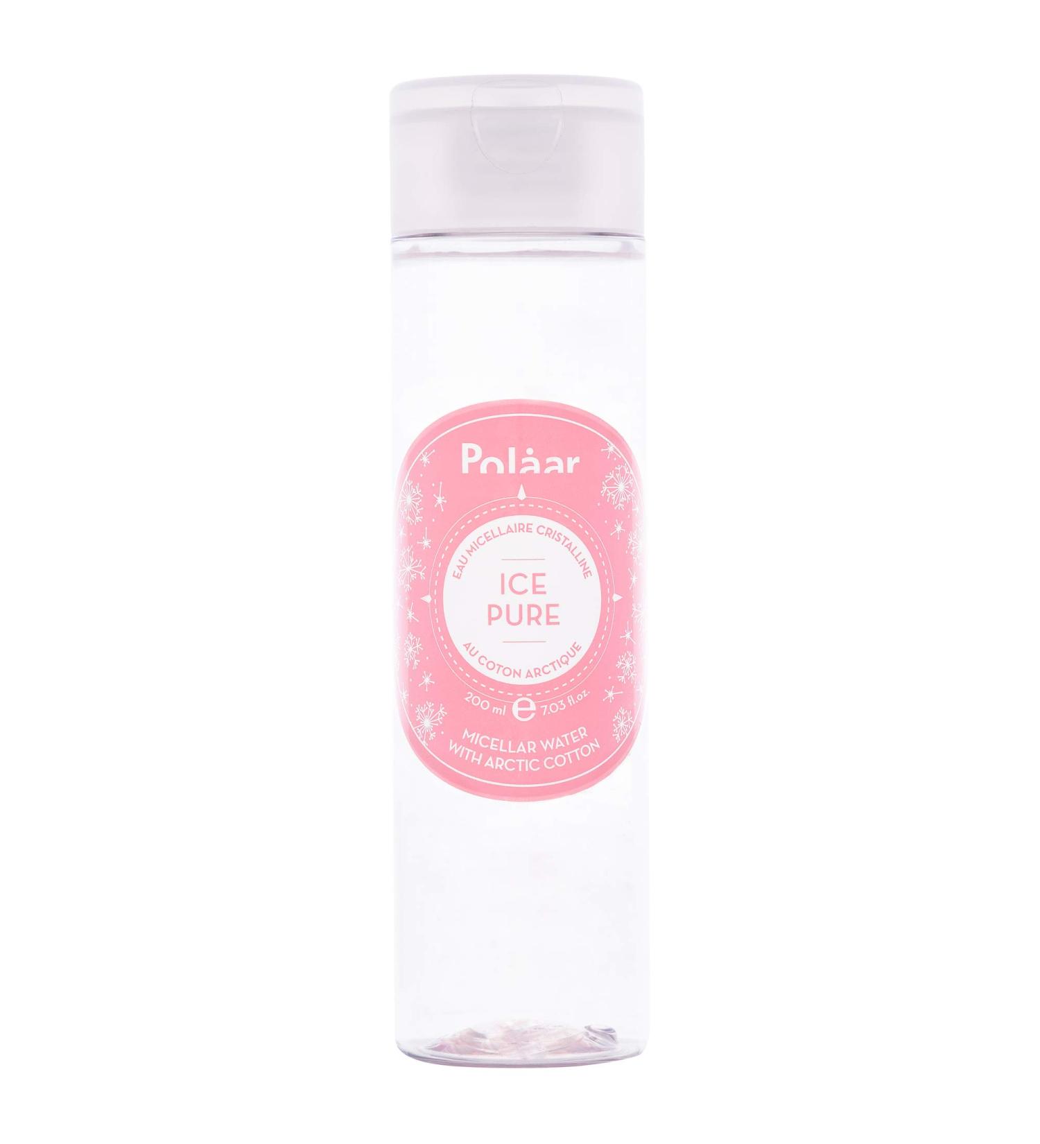 Polaar Icepure Micelle Cleansing Water 200ml - Arctic Cotton Lotion for All Skin Types | Natural Beauty Hydrating & Gentle Cleansing - Buy Online on GoSupps.com