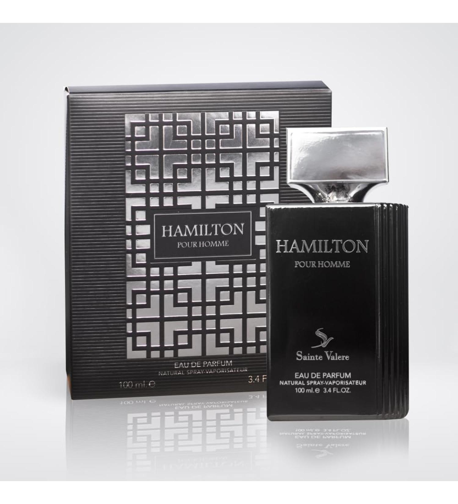 Almas Perfumes SAINTE VALERE Eau De Parfum HAMILTON - Sweet Smelling Spray - 100ML 3.4FL OZ of Long-Lasting Aroma - Luxurious Scent of Arabia for Men - Buy Online on GoSupps.com