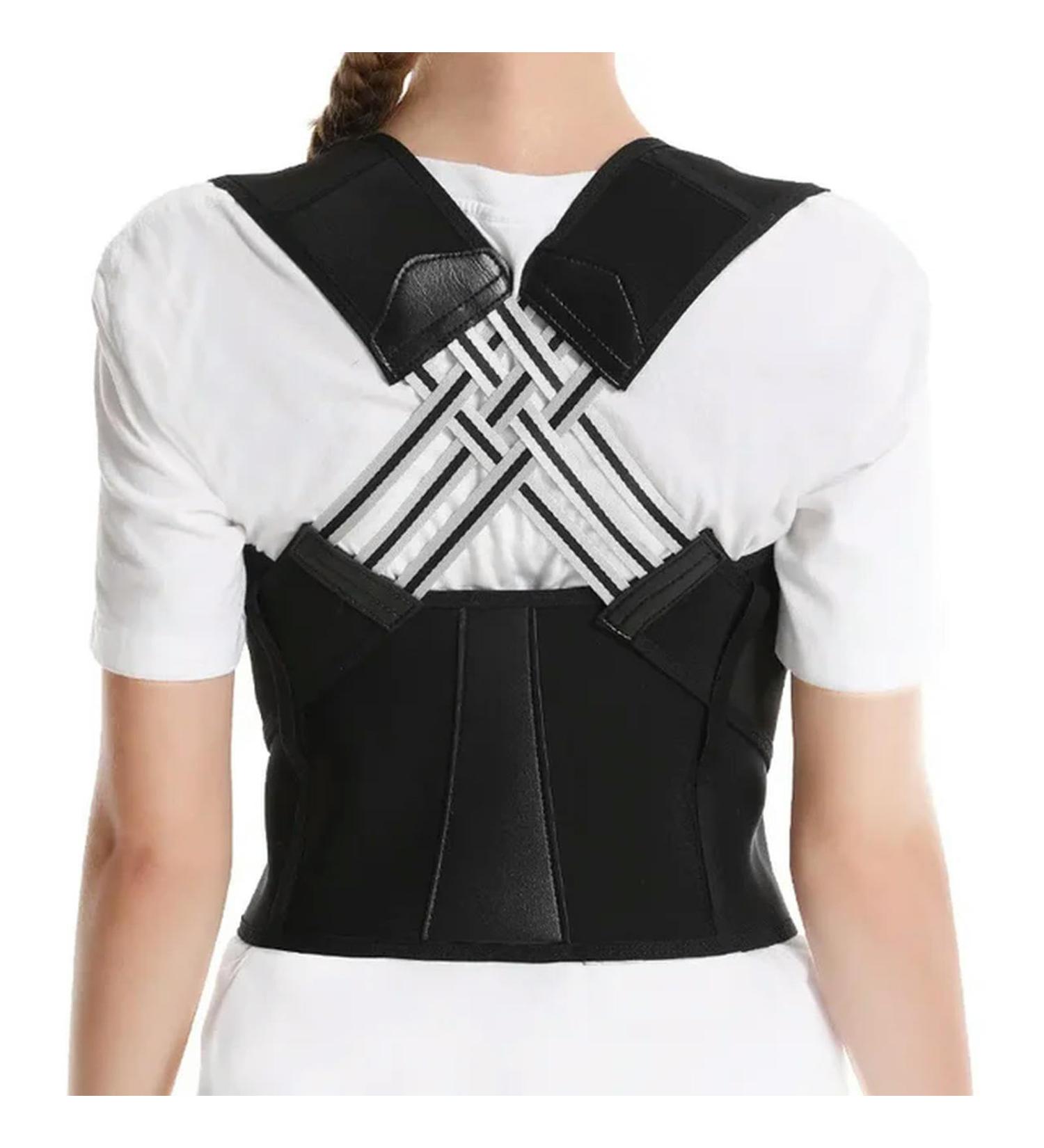 Adjustable Back Posture Belt Office Home Gym Unisex Improve Spine Clavicle Brace Posture Vest Back Posture Corrector Belt 1pc XL - Buy Online on GoSupps.com