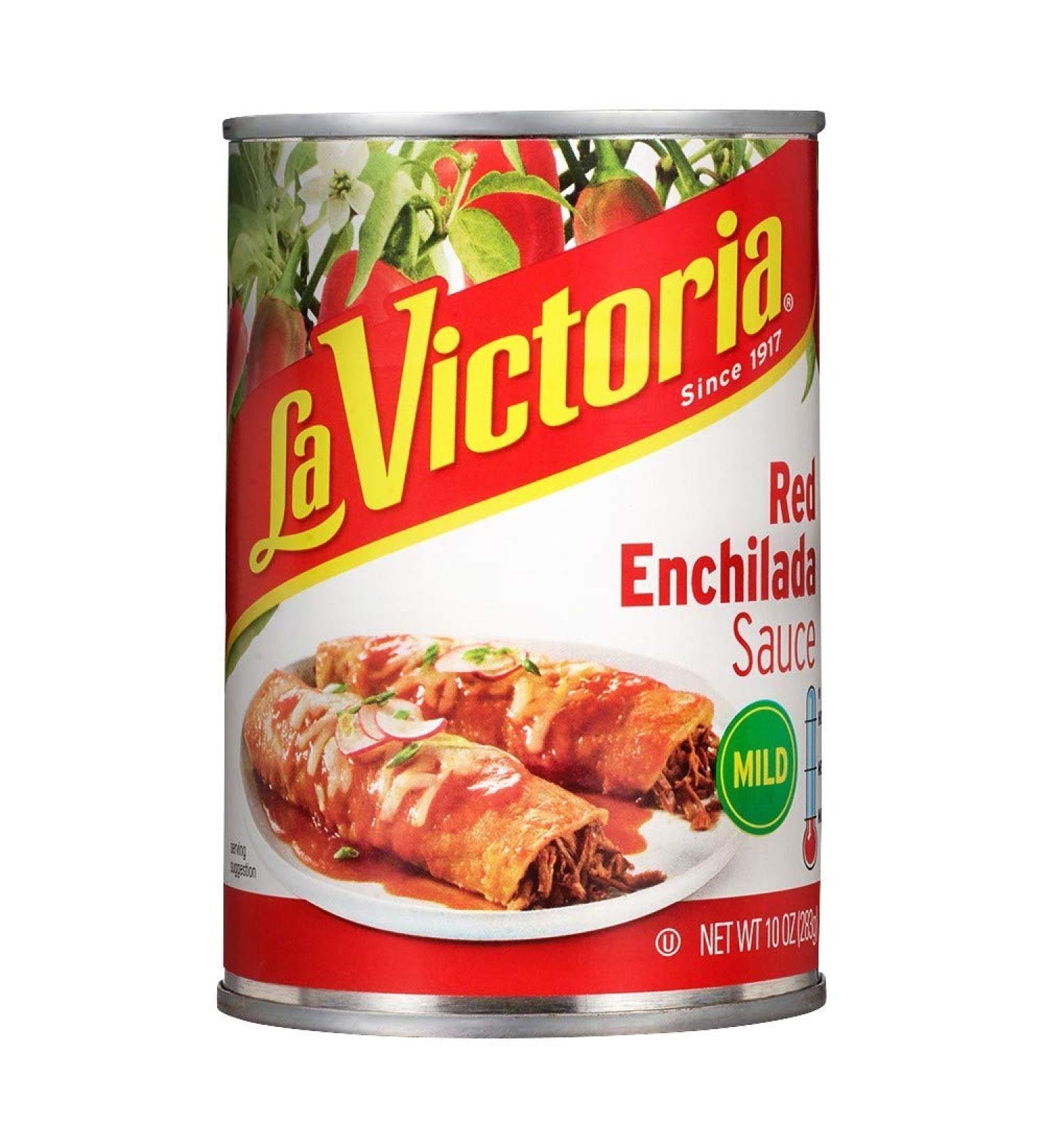 La Victoria Mild Red Enchilada Sauce 10oz - Pack of 12 | Authentic Flavor for Easy Dinners - Buy Online on GoSupps.com