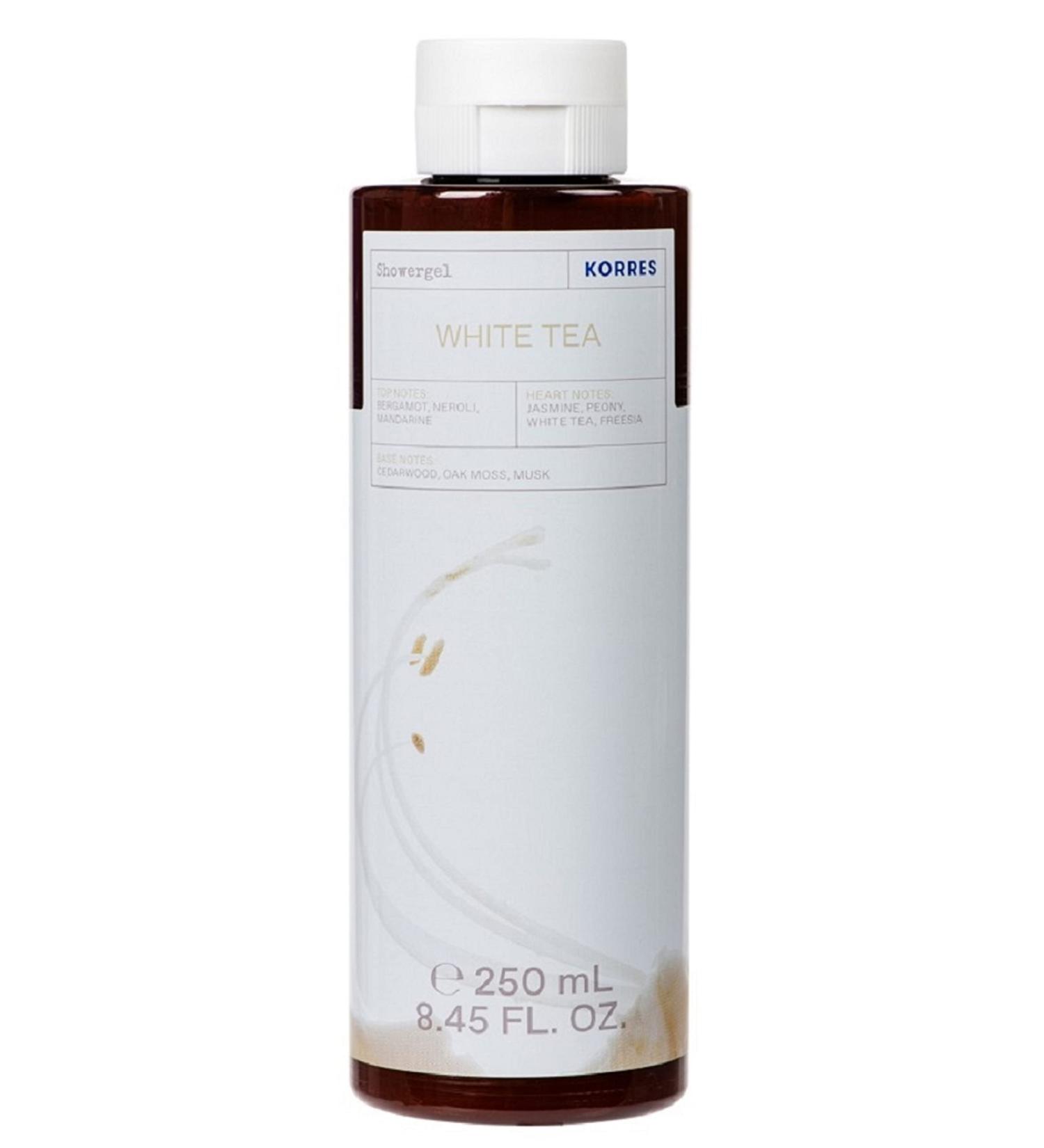 Revitalizing White Tea Shower Gel with Aloe Vera for Women - Vegan & Dermatologically Tested - 250 ml - Buy Online on GoSupps.com