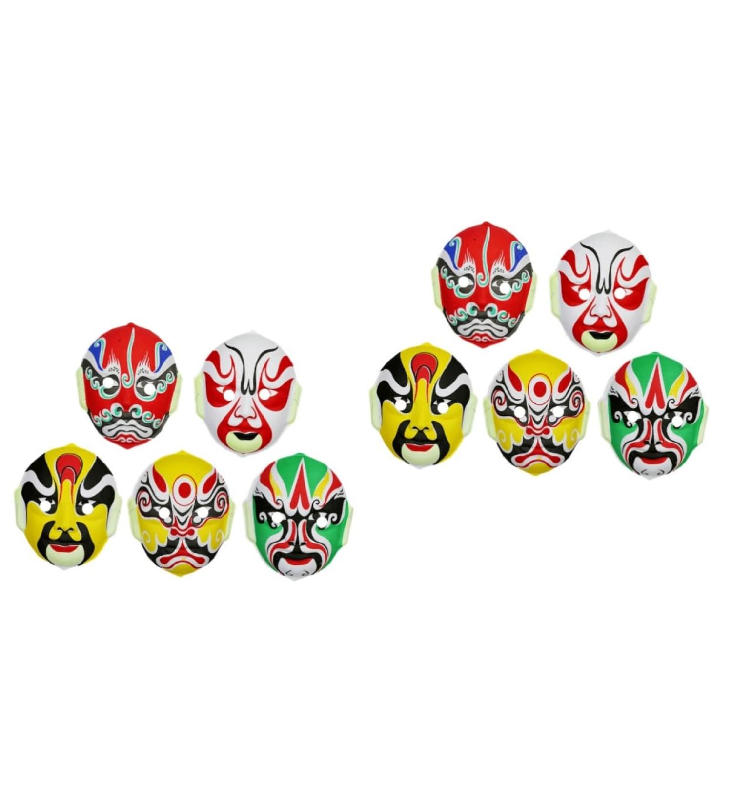 10-Pack Aboofan Halloween Masks - Costume Wall Decorations & Cosplay Party Accessories for Kids - Buy Online on GoSupps.com