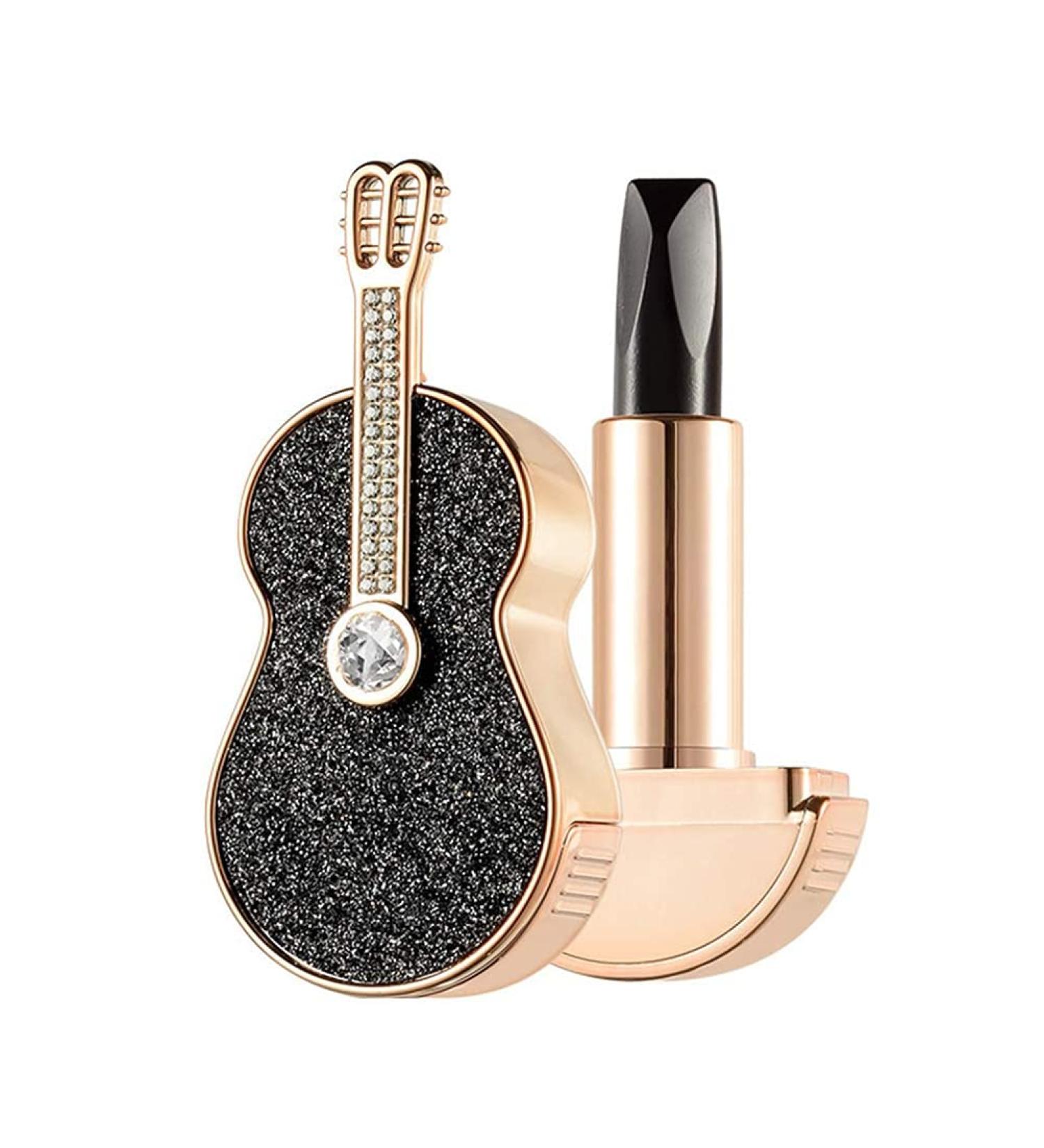 Kuashidai Violin Design Matte Lipstick - Waterproof Red Lipstick for Women (3.8g) - 3 Colors Available - Buy Online on GoSupps.com