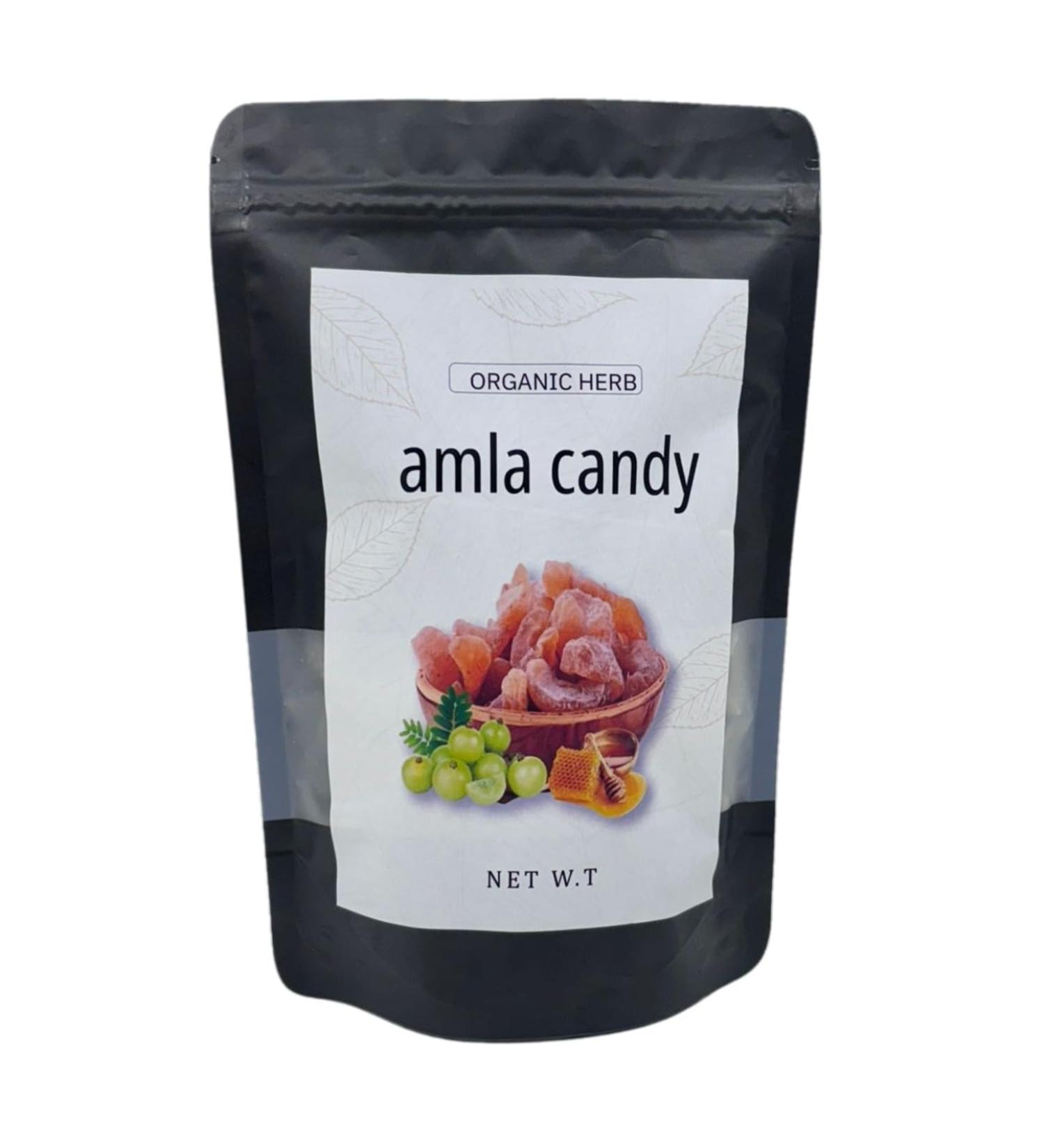 Organic Herb Dried Amla Candy Indian Gooseberry 100% Organic Sweet Candy Amalaki 8oz (210 Grams) - Buy Online on GoSupps.com