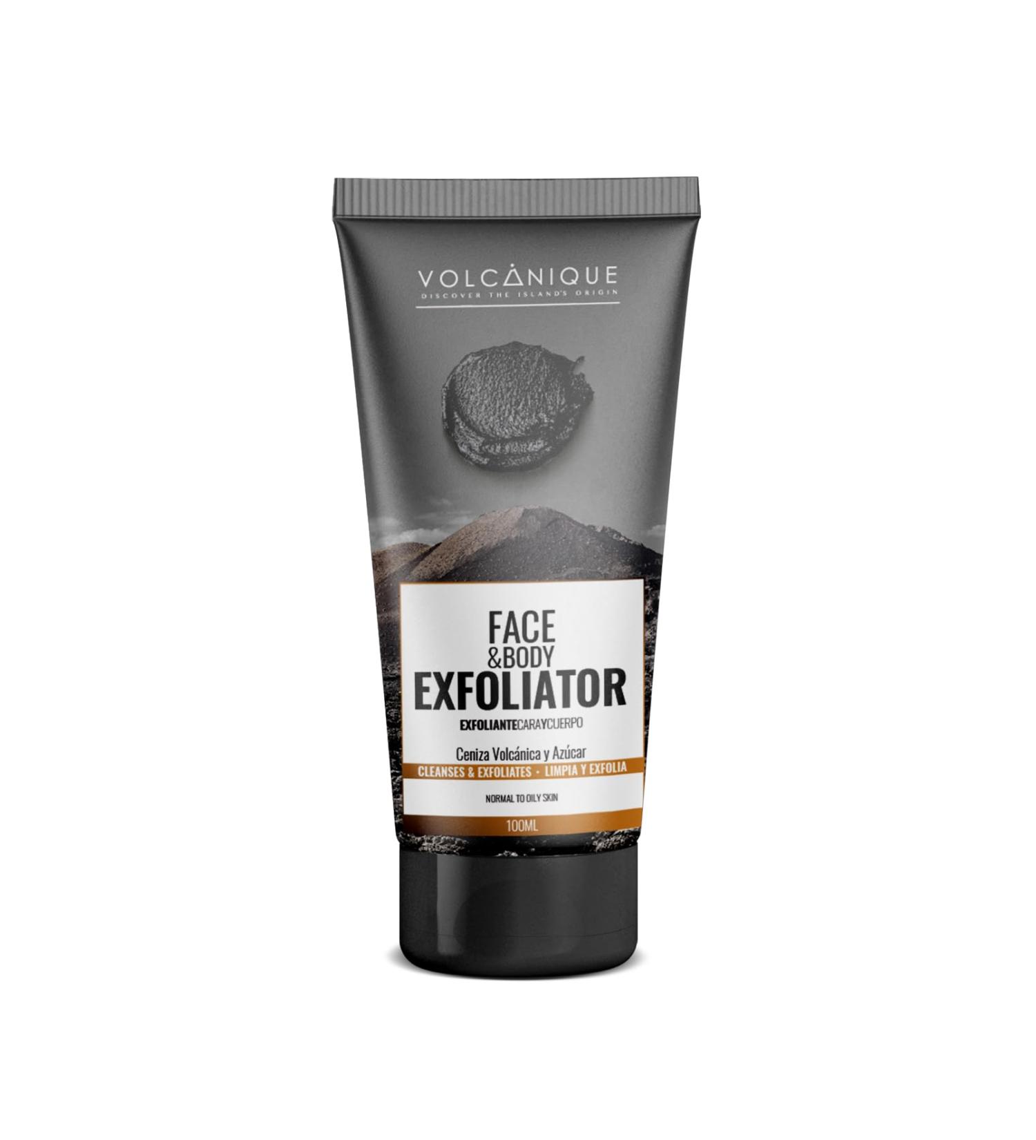 Mussa Cosmetics Volcanique Face and Body Scrub with Volcanic Ash and Sugar 100 ml - Buy Online on GoSupps.com