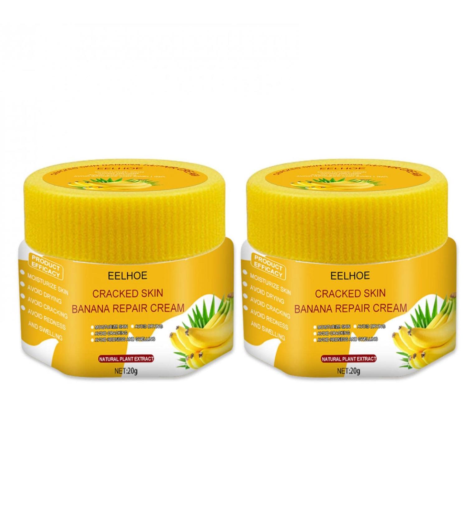 Horn Skin Remover & Cup Ointment | Anti-Cornea & Dry Skin Foot Cream for Men & Women | Intensive Care for Cracked Skin - 2PCs Yellow - Buy Online on GoSupps.com