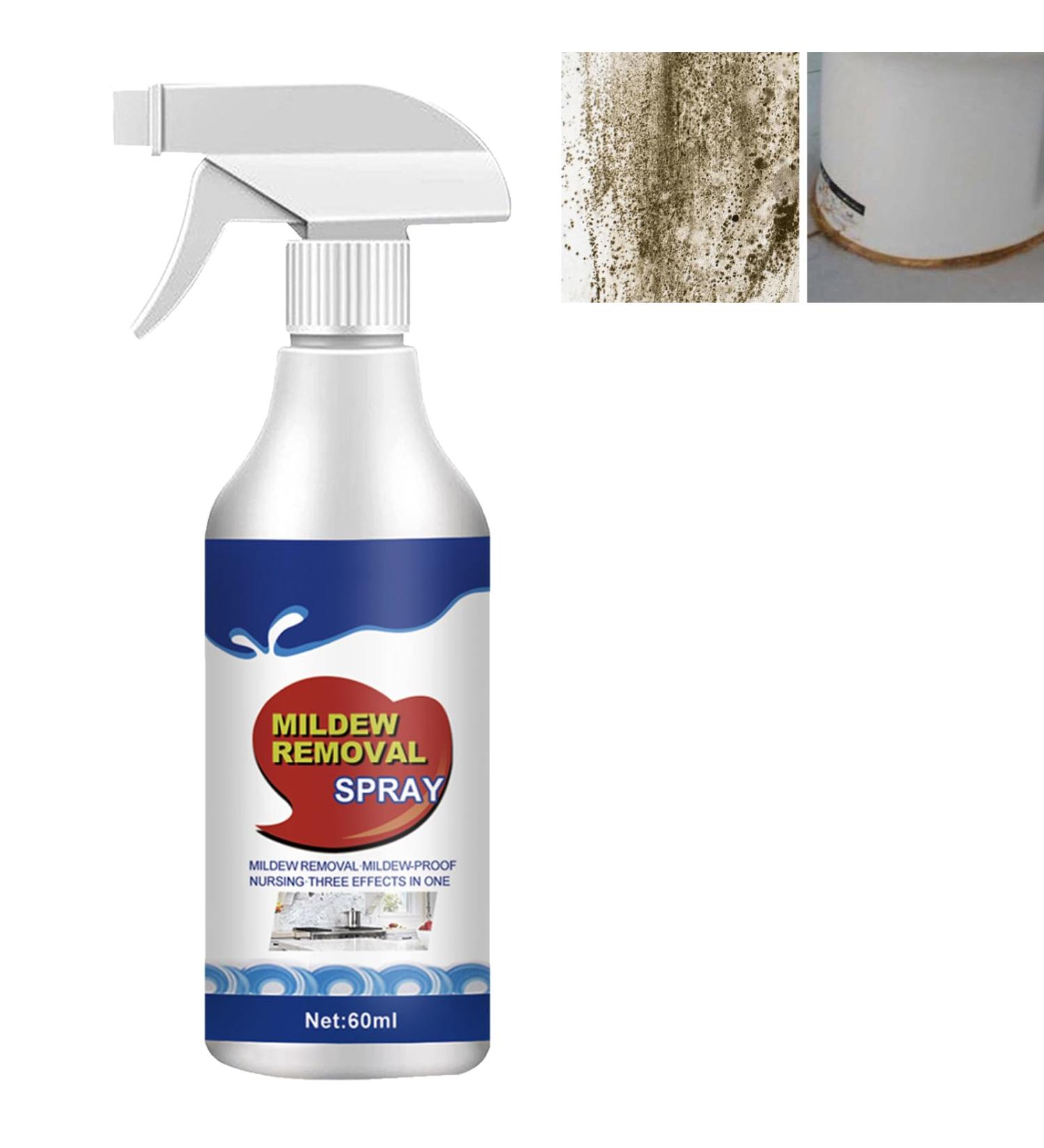 KOAHDE Spray Mould Remover Bathroom Mould Removal Spray Deodorant Decontamination Spray For Kitchen Bathroom Powerful Multi-Purpose Foam Cleaner Foam Mildew Spray Wall Mould Cleaning Sprays 60ML - Buy Online on GoSupps.com