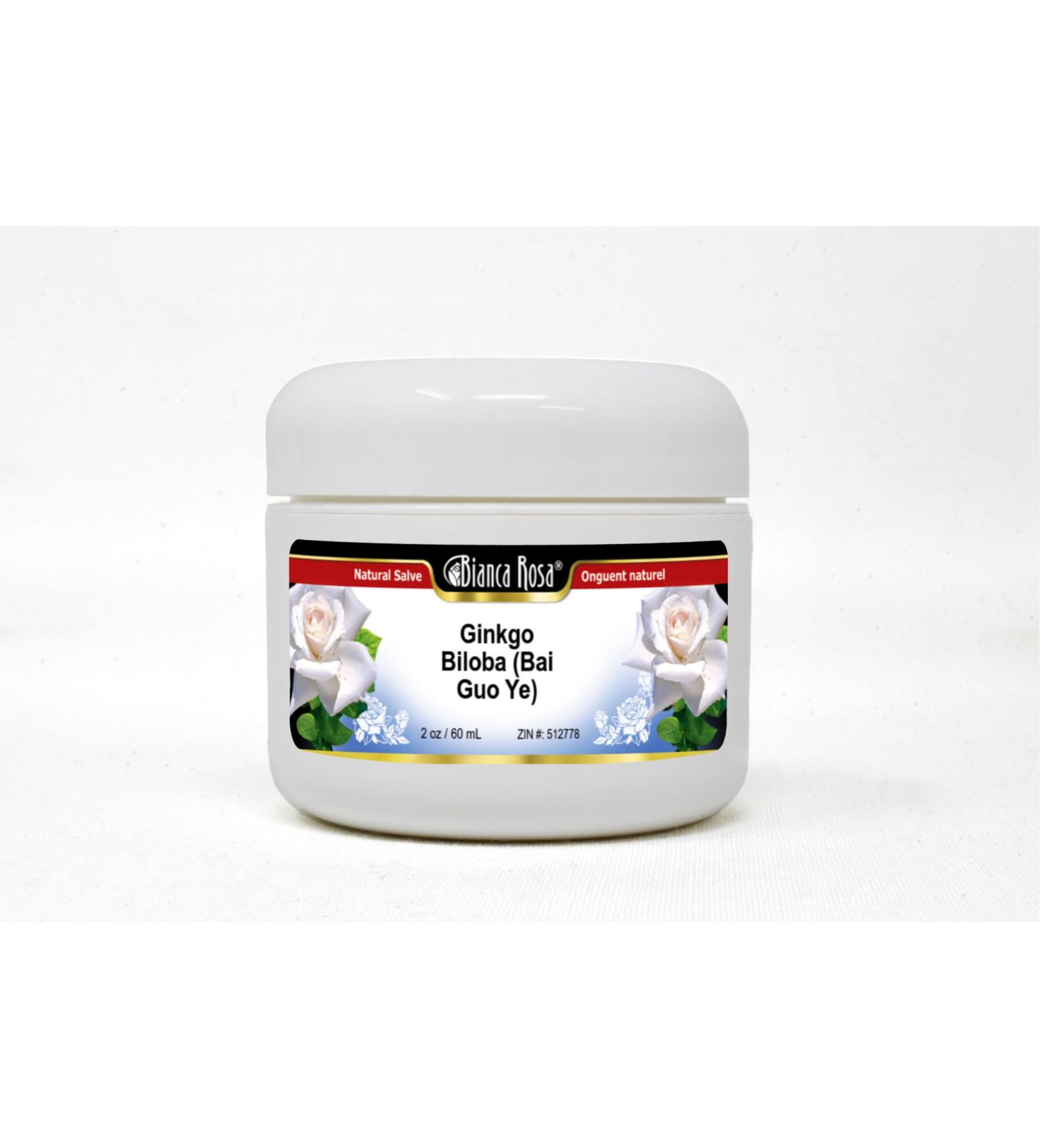 Bianca Rosa Ginkgo Biloba (Bai Guo Ye) - Salve Ointment (2 oz ZIN: 512778) - 3 Pack - Buy Online on GoSupps.com