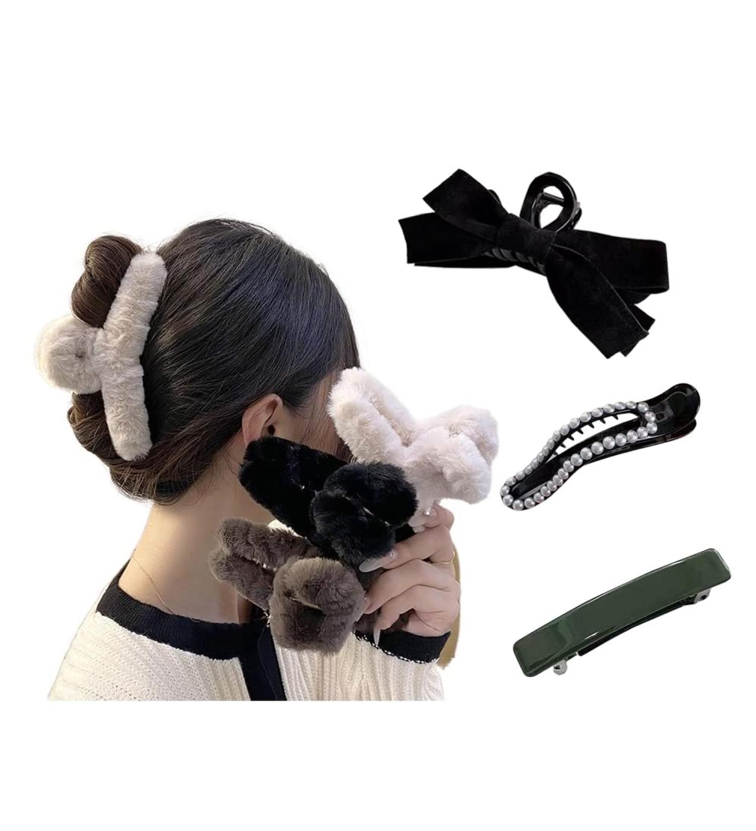 Hair Bobbles Scrunchies for Women Plain Elastic Thick Bands Soft Ropes Ponytail Holder Women's Hair Accessories 38 - Buy Online on GoSupps.com