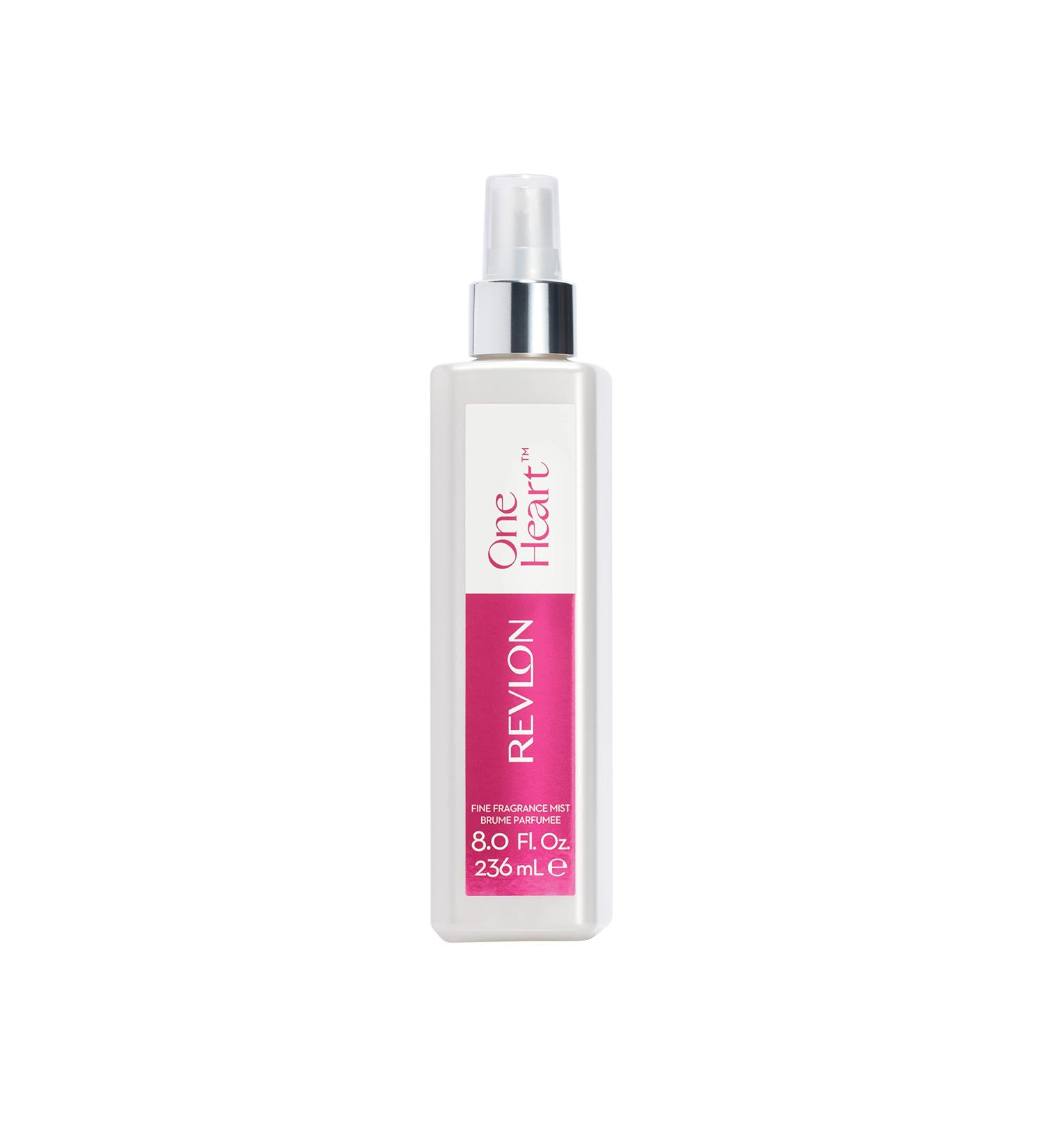 REVLON One Heart Body Mist Fragrance for Women 8 oz 8 Fl Oz (Pack of 1) Floral Woody Lily of the Valley Musks - Buy Online on GoSupps.com