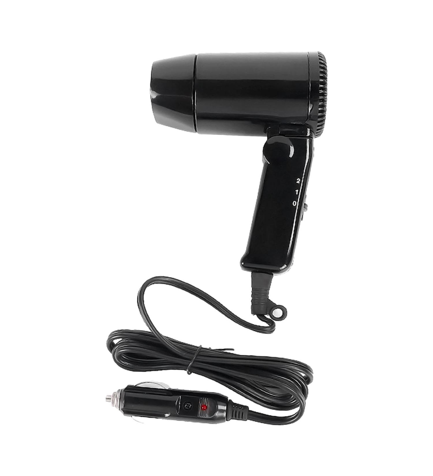 harayaa Car High Power Hair Dryer Car Portable Hairdryer Low Noise 12V Compact Mini Hairdryer for Women Men for Holiday Camping Travel - Buy Online on GoSupps.com
