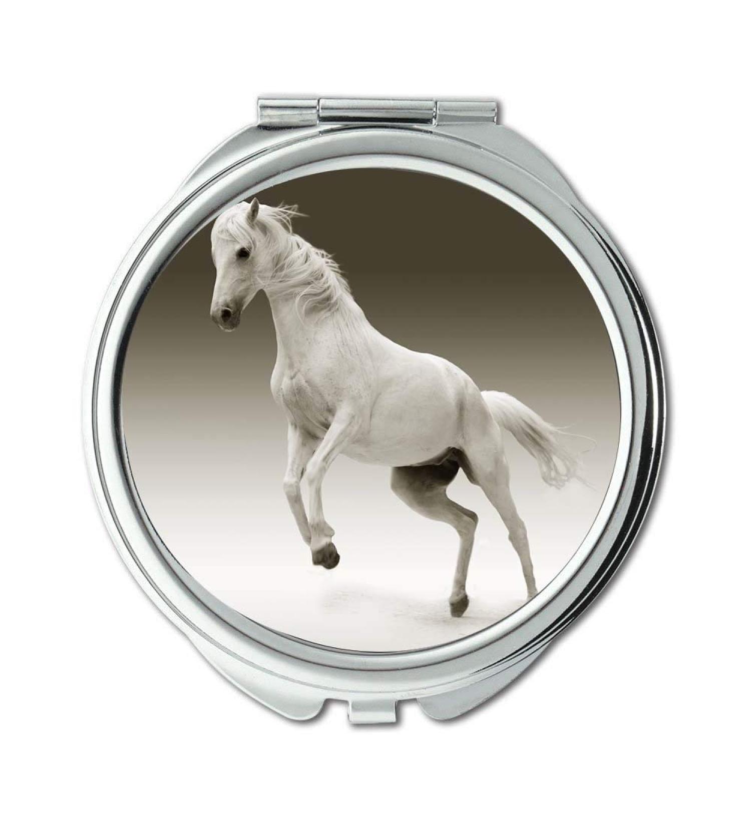 YENDOSTEEN Mirror Travel Mirror animal equestrian horse pocket mirror portable mirror - Buy Online on GoSupps.com