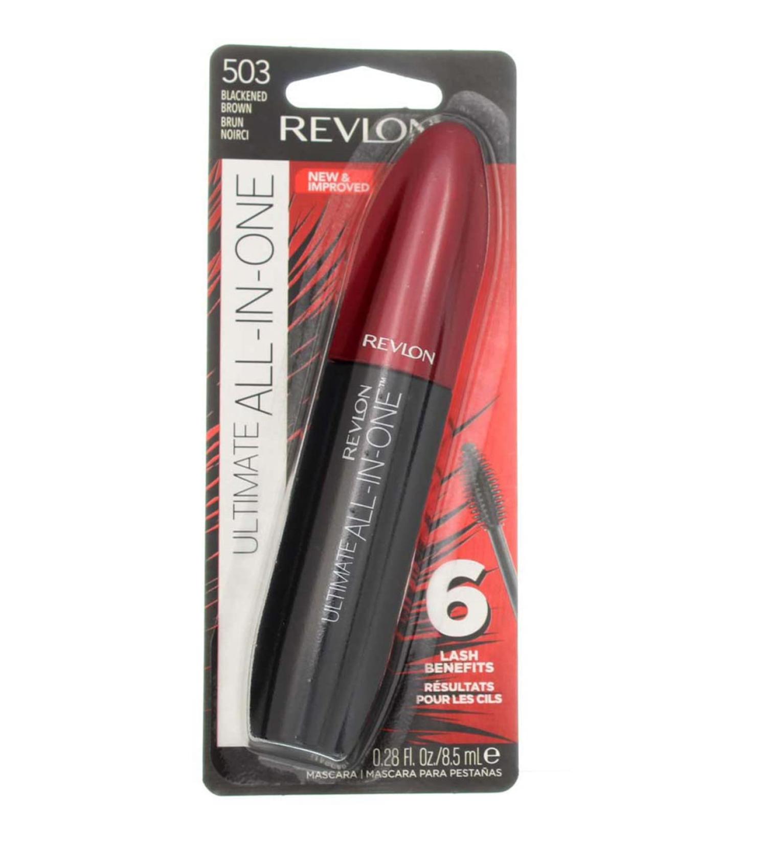 Revlon Ultimate All in One Mascara Blackened Brown (503) - Pack of 2 - Buy Online on GoSupps.com
