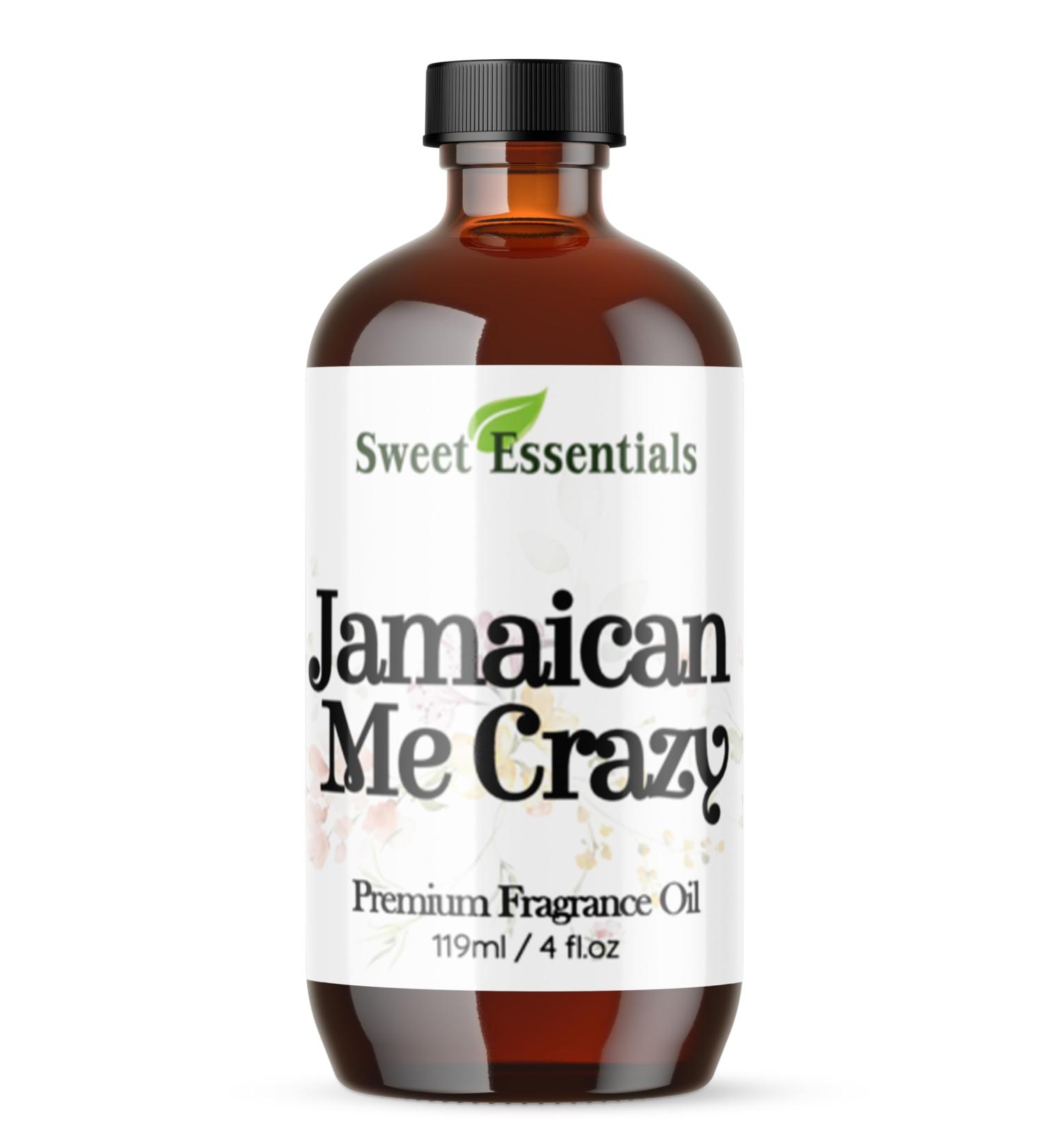 Jamaican Me Crazy 4oz Premium Fragrance Oil - Versatile Aromatherapy & Home Scents for DIY Crafts | Sweet Essentials - Buy Online on GoSupps.com