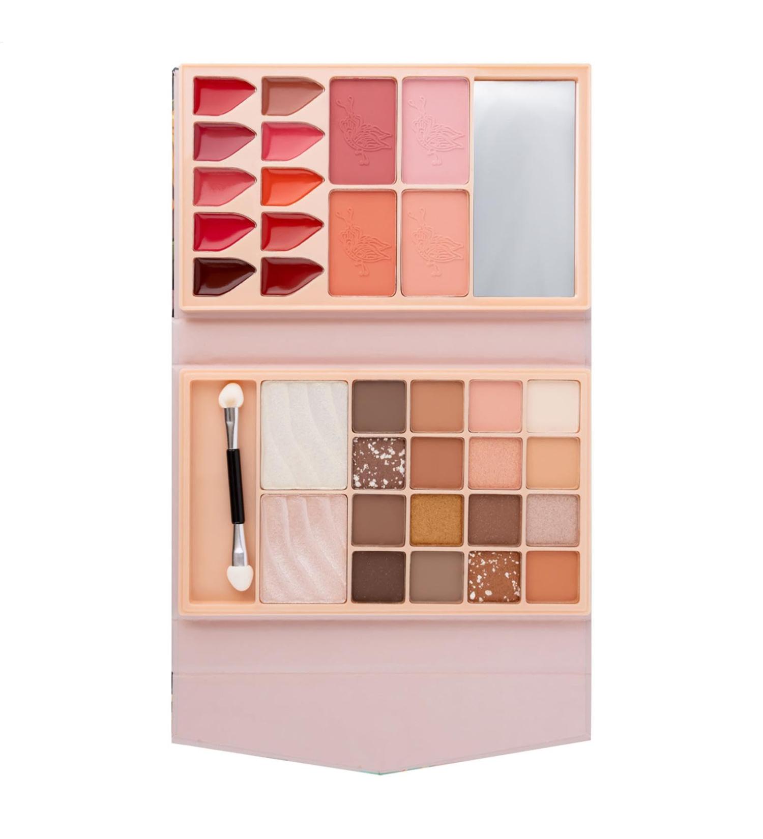  Yaztauho Eyeshadow palette cream contour and highlighter palette - Long-lasting eyeshadow palette | Multifunctional makeup eyeshadow for women small - Buy Online on GoSupps.com