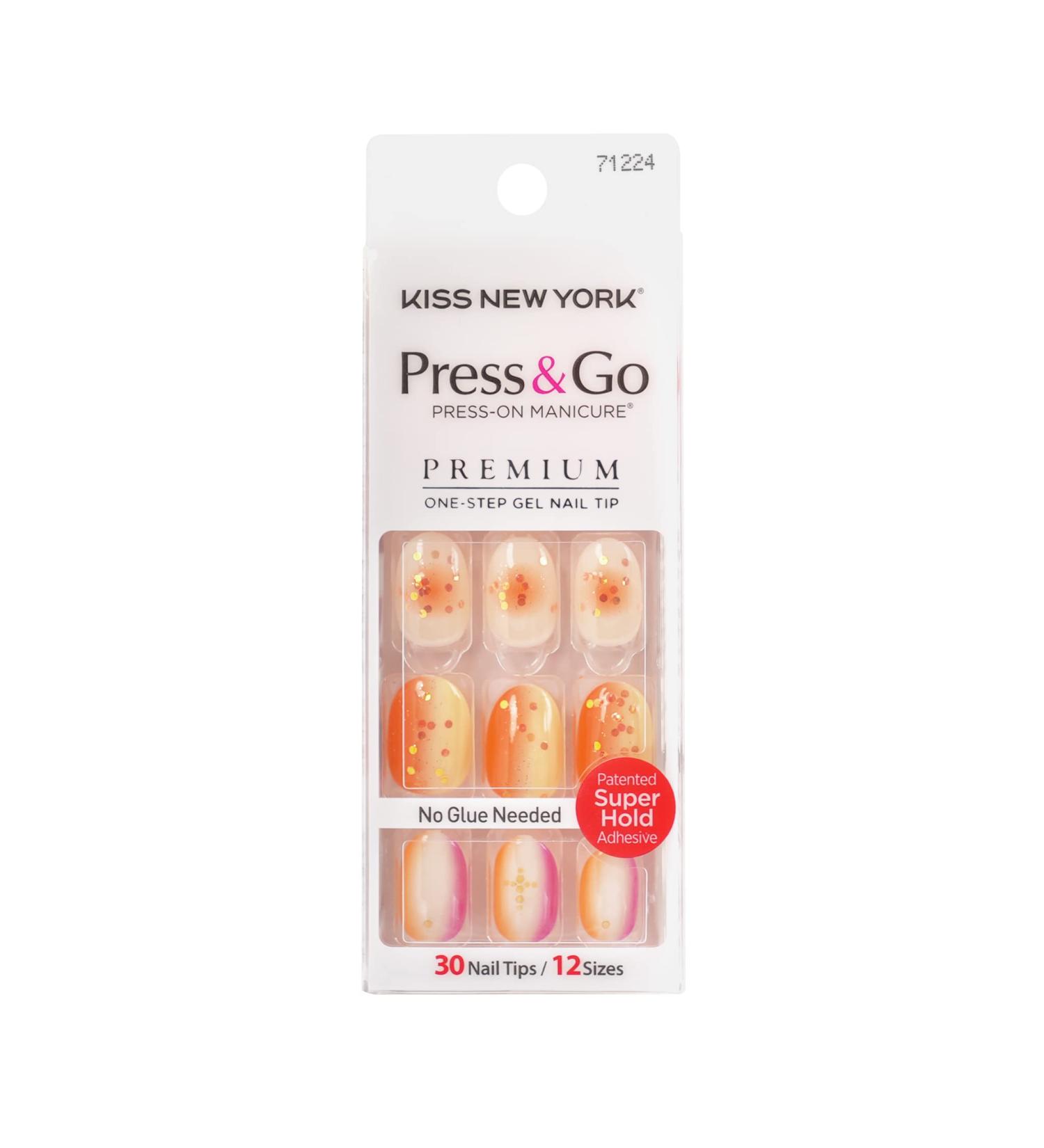 Kiss New York Press and Go False Nails - Instant Press On Fake Nails - Buy Online on GoSupps.com