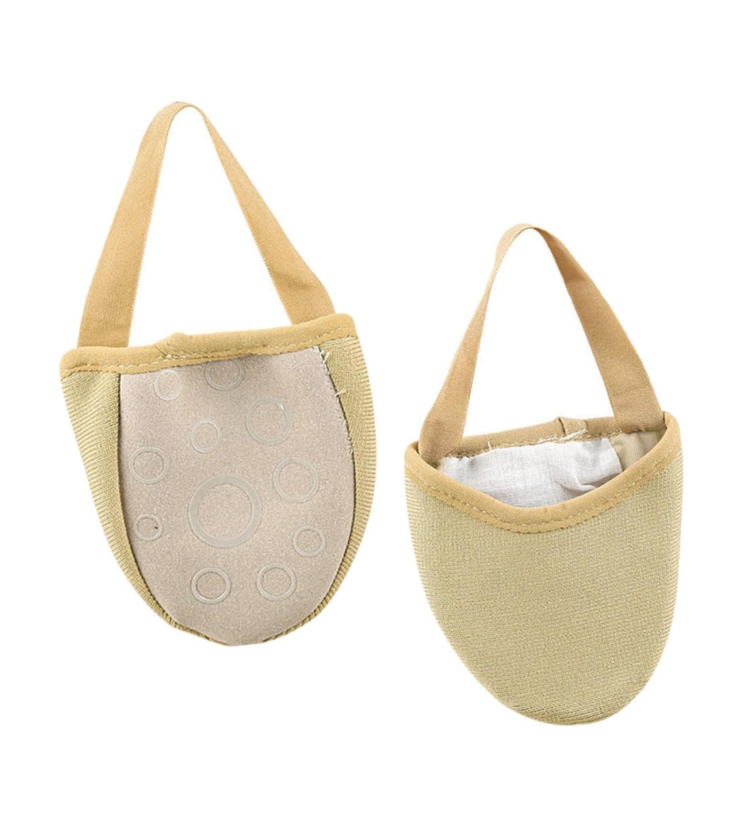 FOMIYES Yoga Toe Protector - 4 Pairs Non-Slip Forefoot Pads | Breathable Sweat-Absorbent Cushioning for Comfort | Anti-Skid Shoe Inserts for Yoga & Dance - Buy Online on GoSupps.com