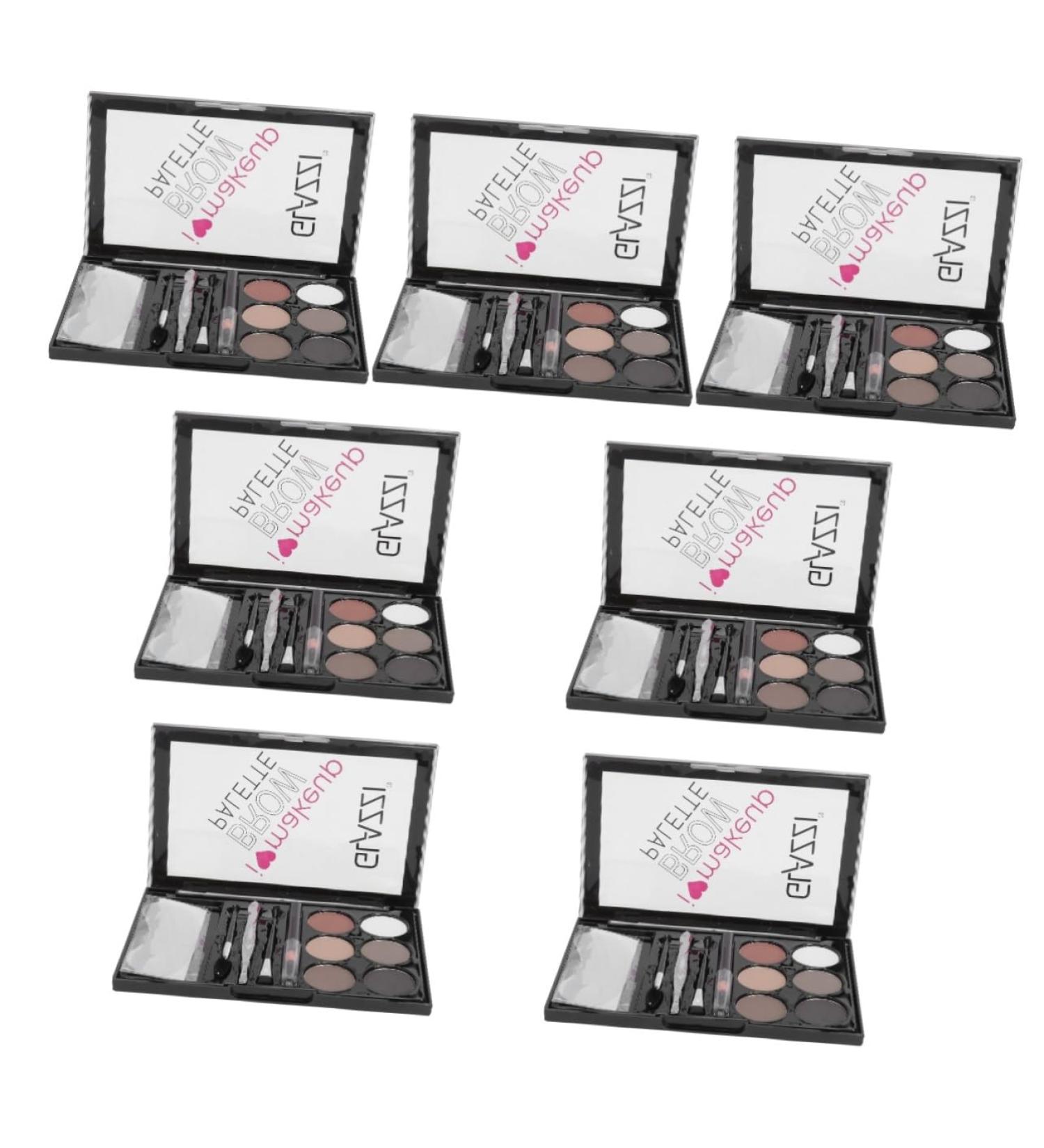 Didiseaon 7 Sets Eyebrow Powder Set Brow Pencil Sweatproof Eyebrow Makeup Miss Abs Lasting Eyebrow Stickers - Buy Online on GoSupps.com