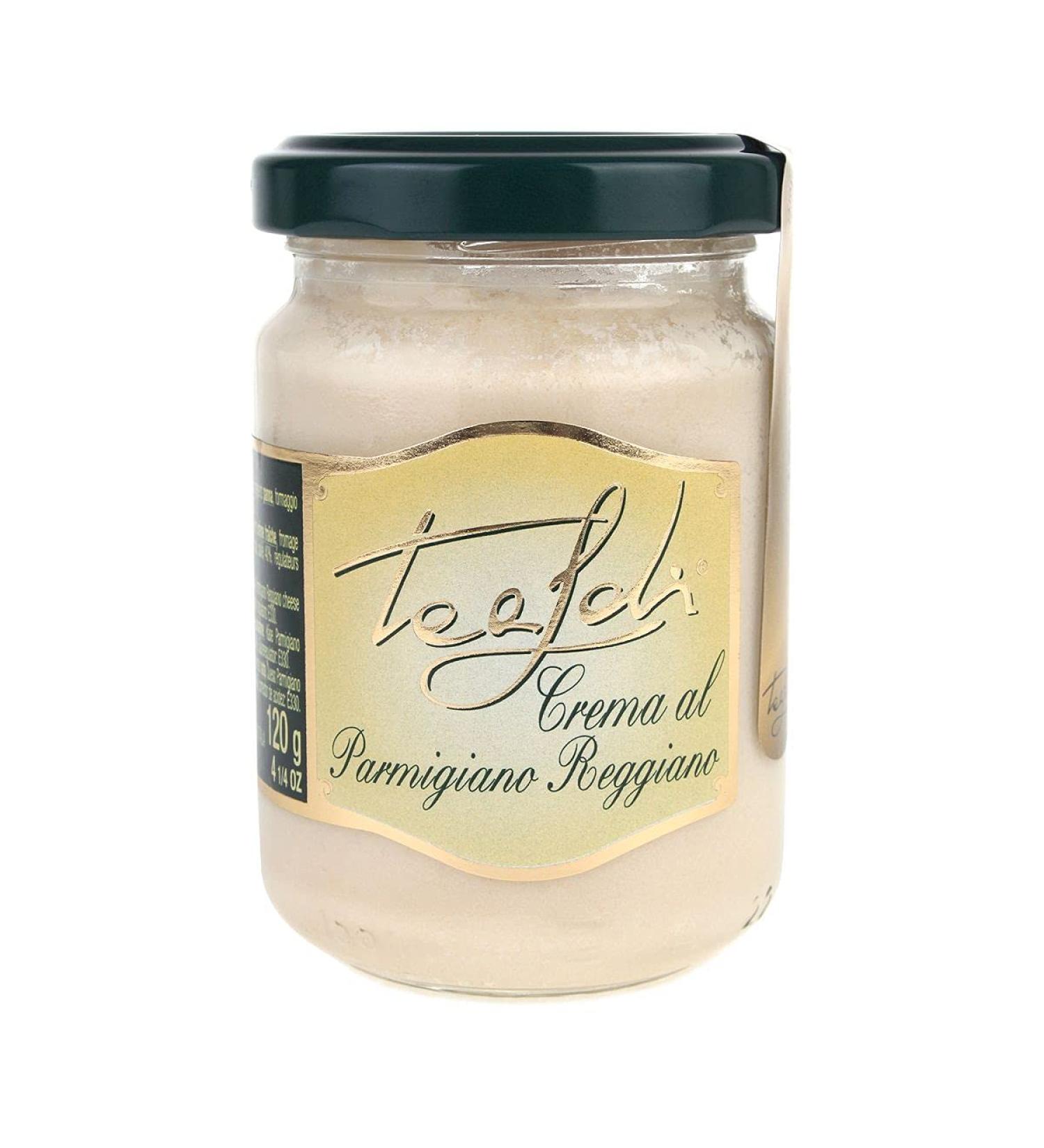 Tealdi Parmesan Cream - Authentic Parmigiano Reggiano from Italy | 120g - Premium Parmesan Cheese for Gourmet Dishes - Buy Online on GoSupps.com