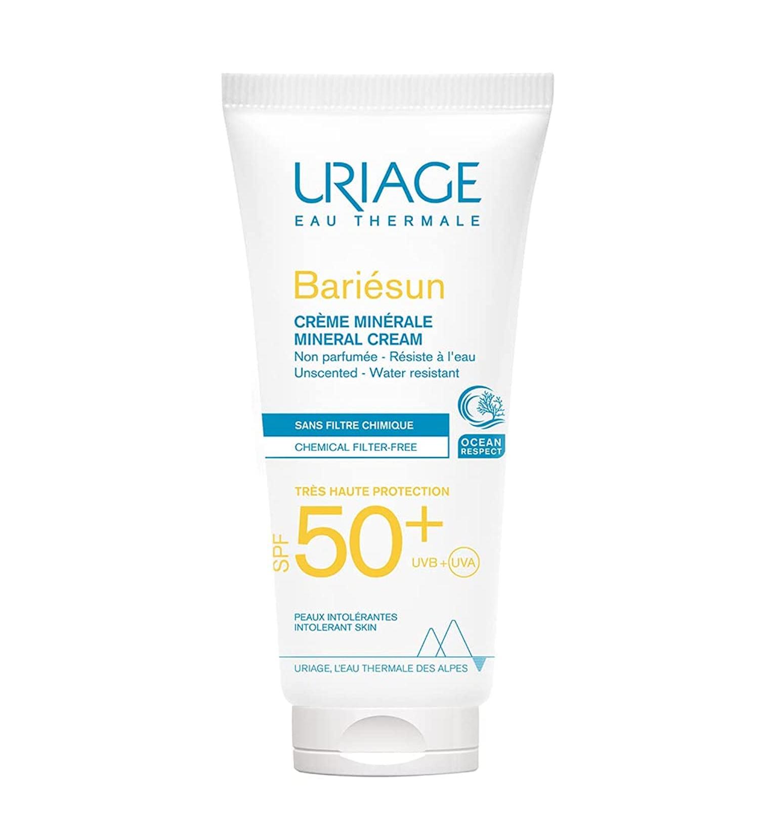 Bari sun Mineral Cream SPF50+ | 100 ml - Best Sunscreen for Sensitive Skin - International Shipping Available - Buy Online on GoSupps.com