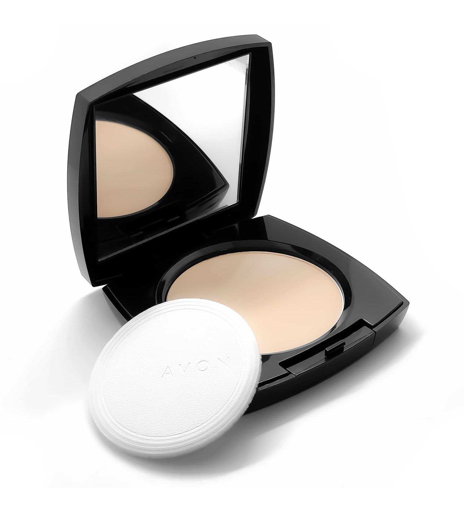 Avon True Colour Compact Powder - Neutral Fair for Light Skin | Mattifying Finish - Buy Internationally - Buy Online on GoSupps.com