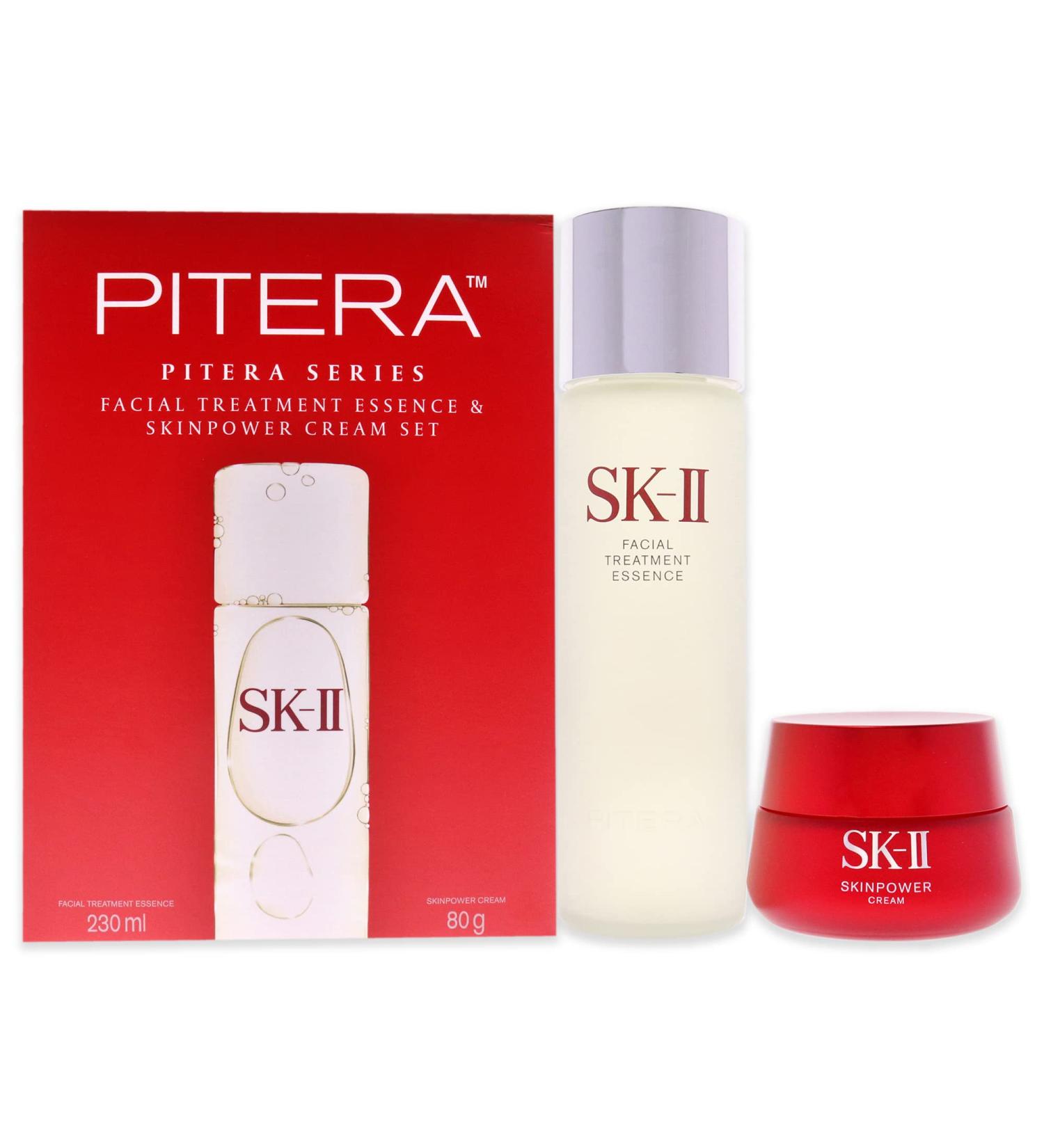 SK-II Facial Treatment Essence & Skinpower Cream Set - Unisex 2 Pc - Buy Internationally | Premium Skincare - Buy Online on GoSupps.com