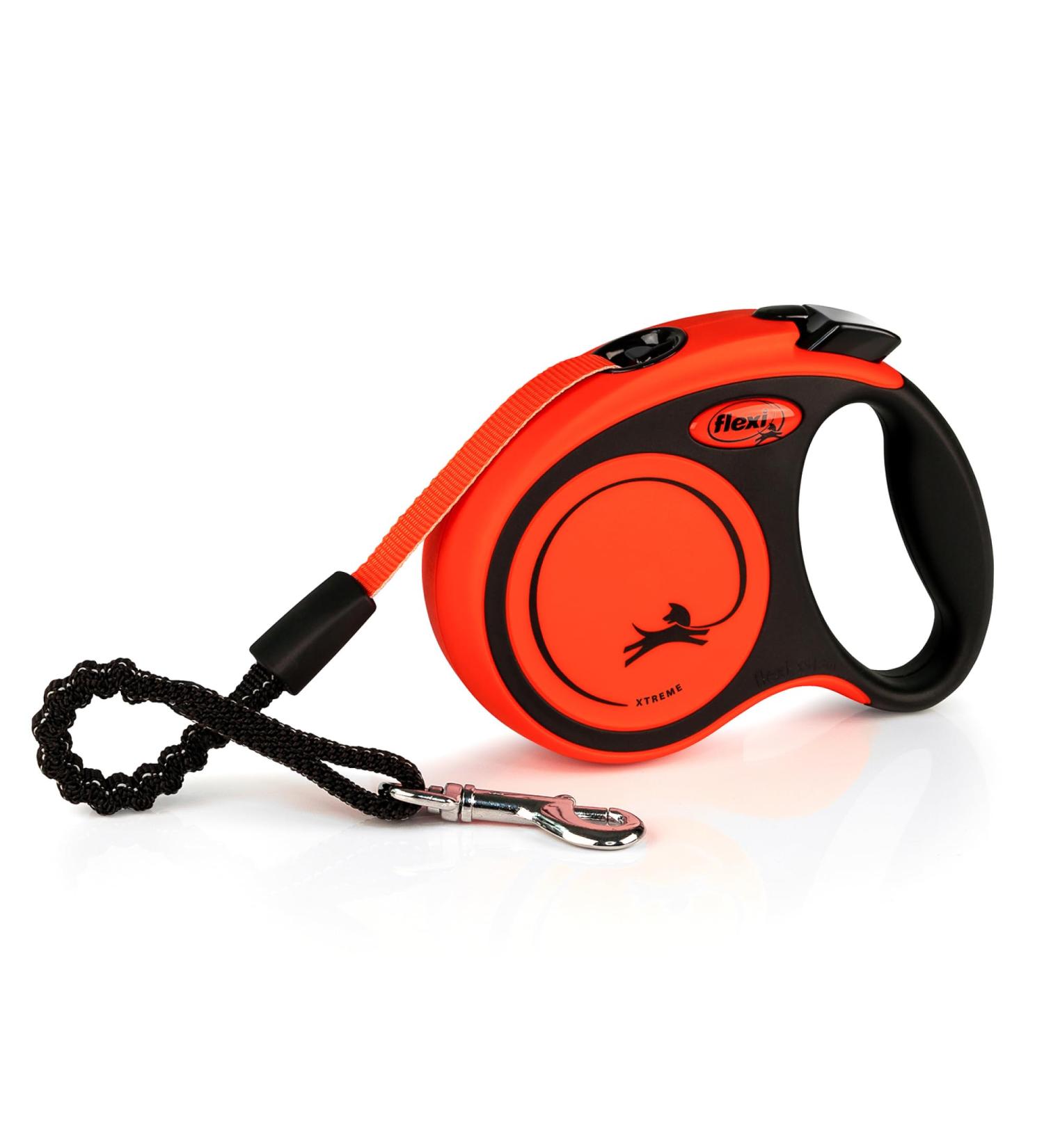 Flexi XT00T3-251-OR Xtreme XS 3m Orange Leash - Durable & Lightweight for Small Dogs | International Shipping - Buy Online on GoSupps.com