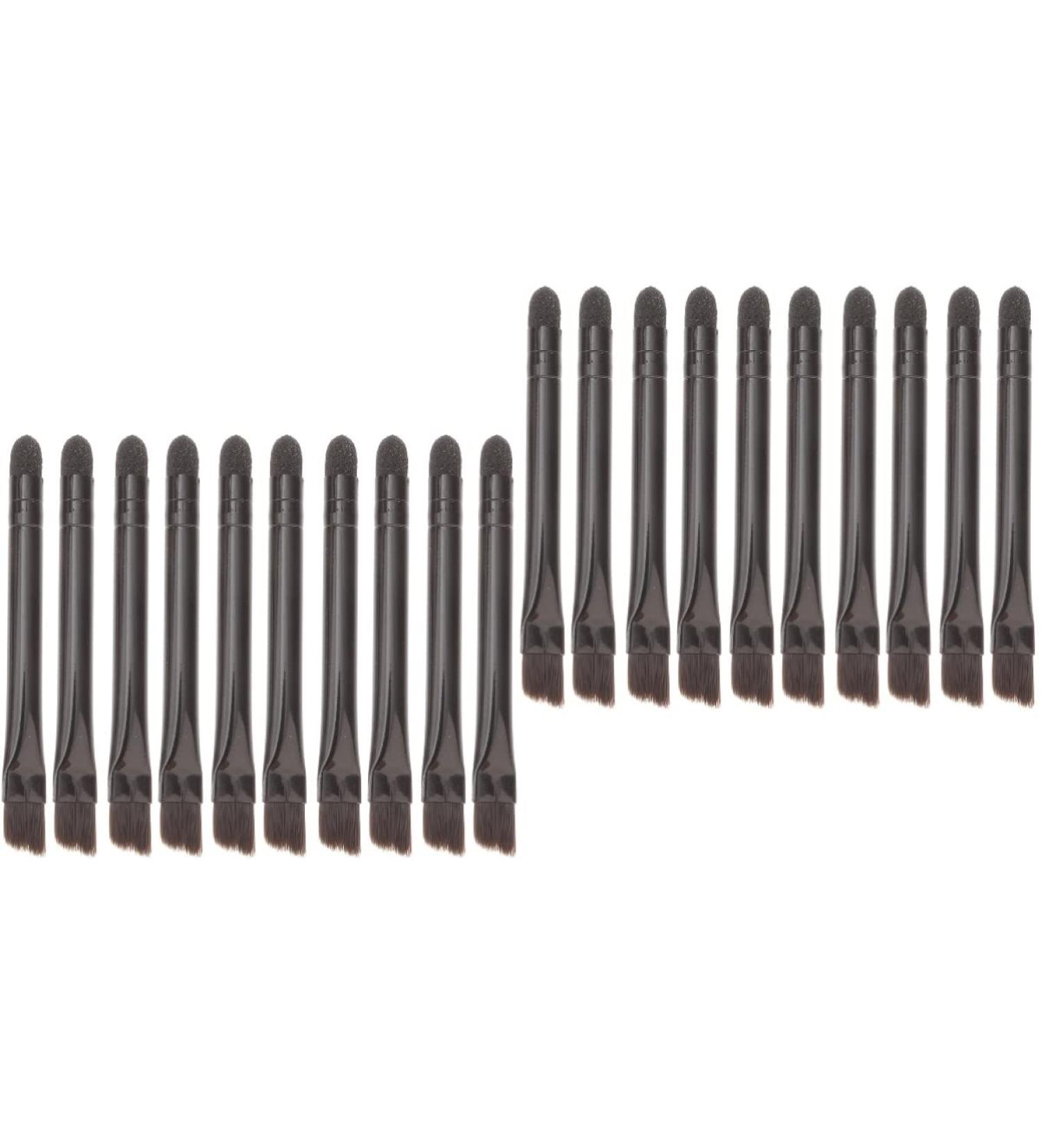 LALAFINA Women Makeup Set 20 Pcs Double Ended Cosmetics Eye Shadow Sponge Makeup Womens Makeup Set 5.8X0.7X0.5CMx2pcs Blackx2pcs - Buy Online on GoSupps.com