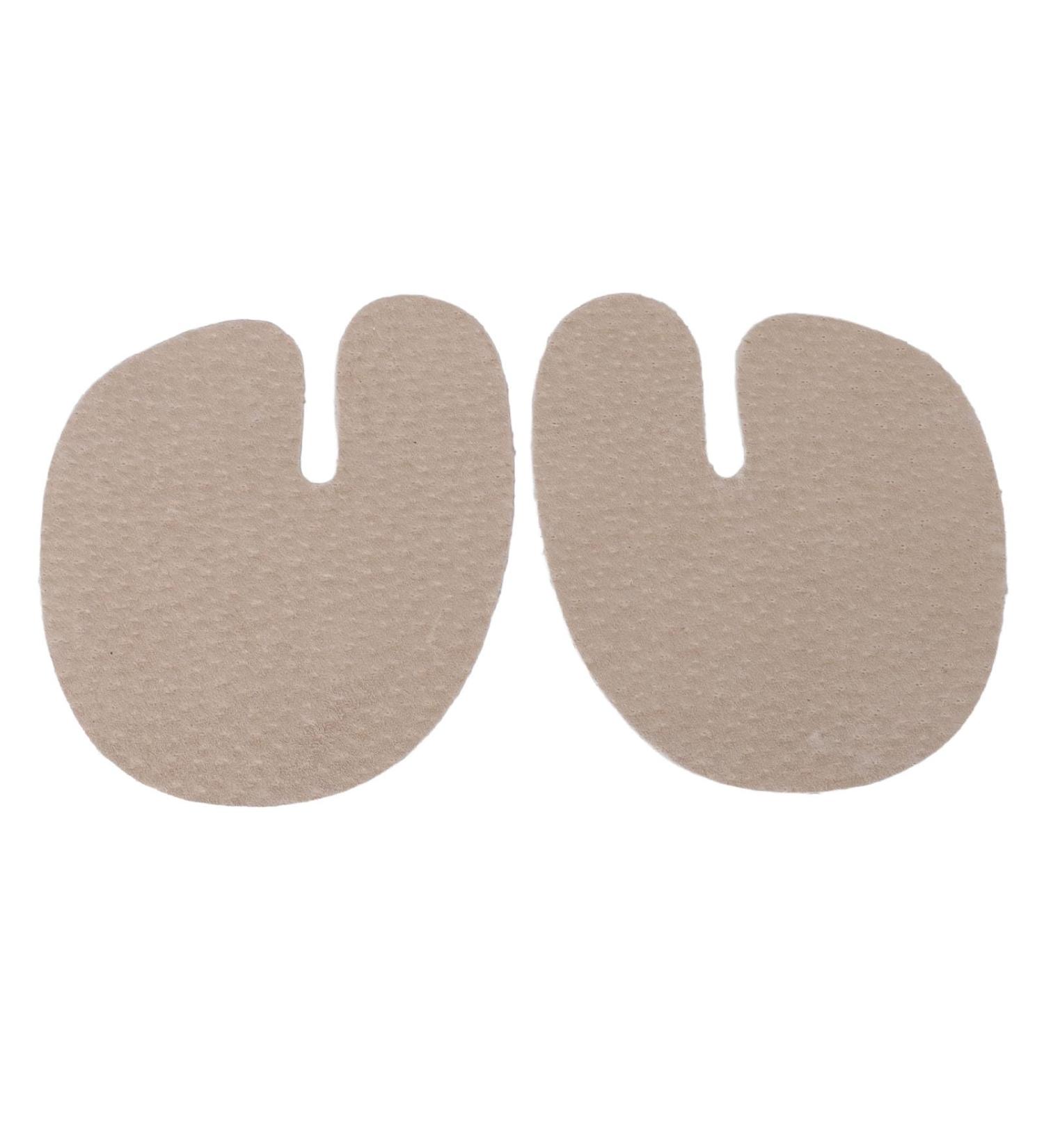 Leather Flip Flops with Forefoot Pad - Self-Adhesive Metatarsal Comfort Sandals in Apricot | Prevent Skin Abrasion - Buy Online on GoSupps.com